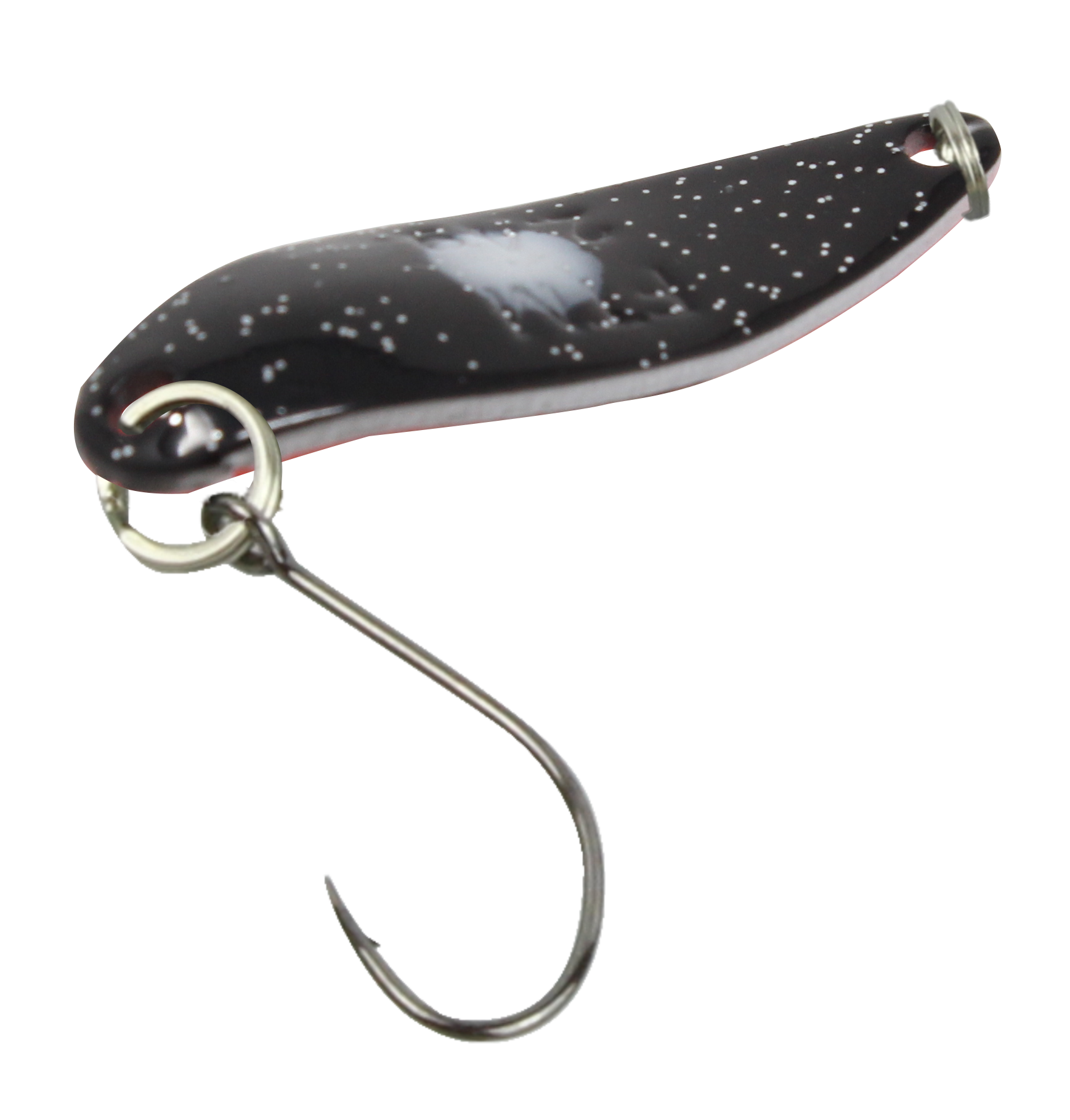 Spoon Hammer 3,2 g neon orange / schwarz glitter lumi