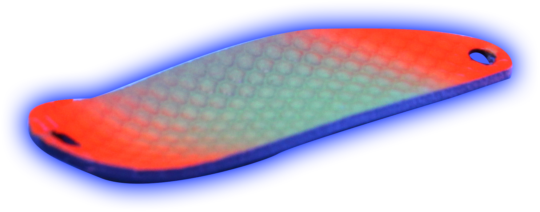 Spoon Hammer 3,2 g neon orange / schwarz glitter lumi
