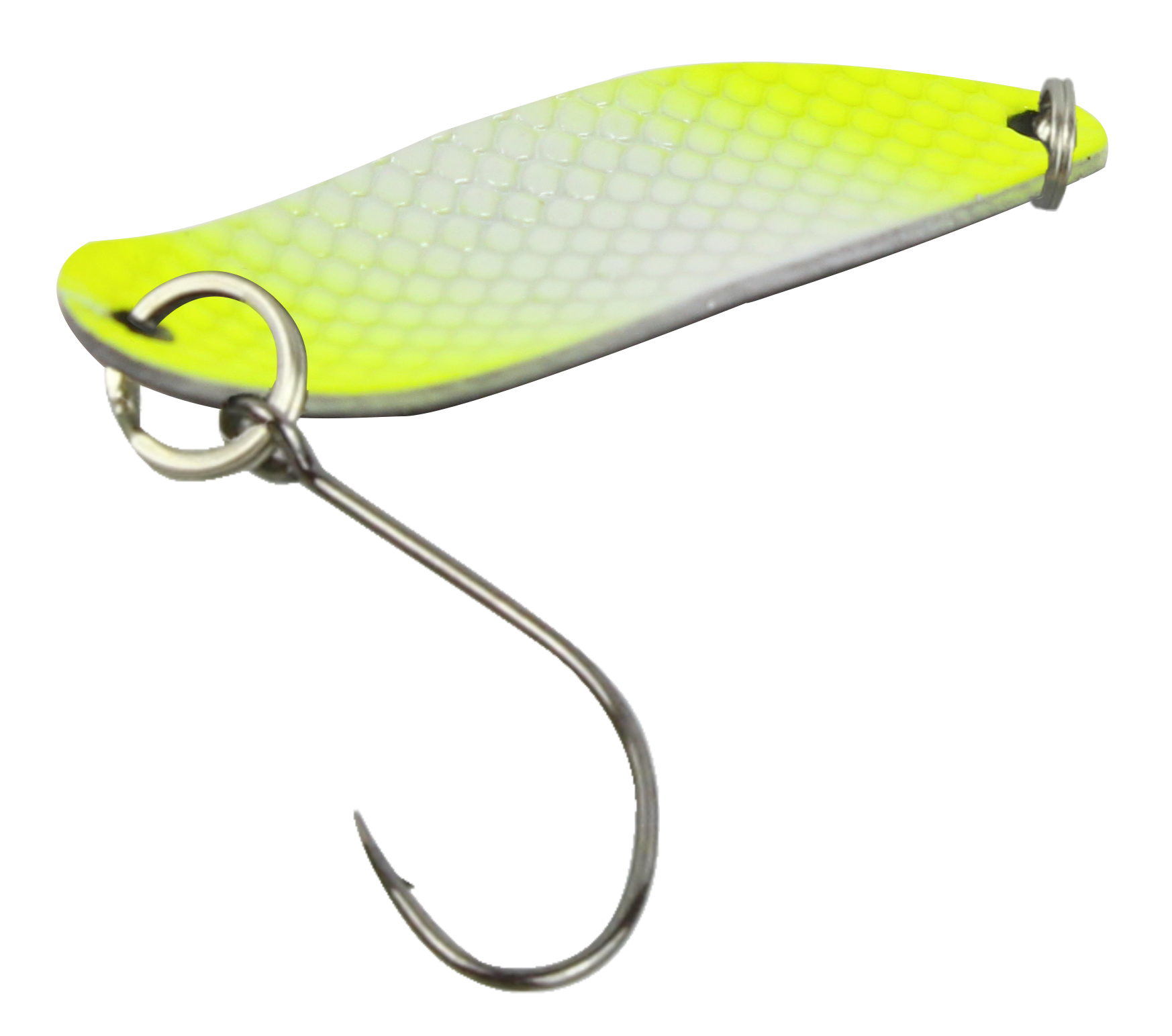 Spoon Hammer 3,2 g neon gelb lumi / schwarz m. Glitter lumi