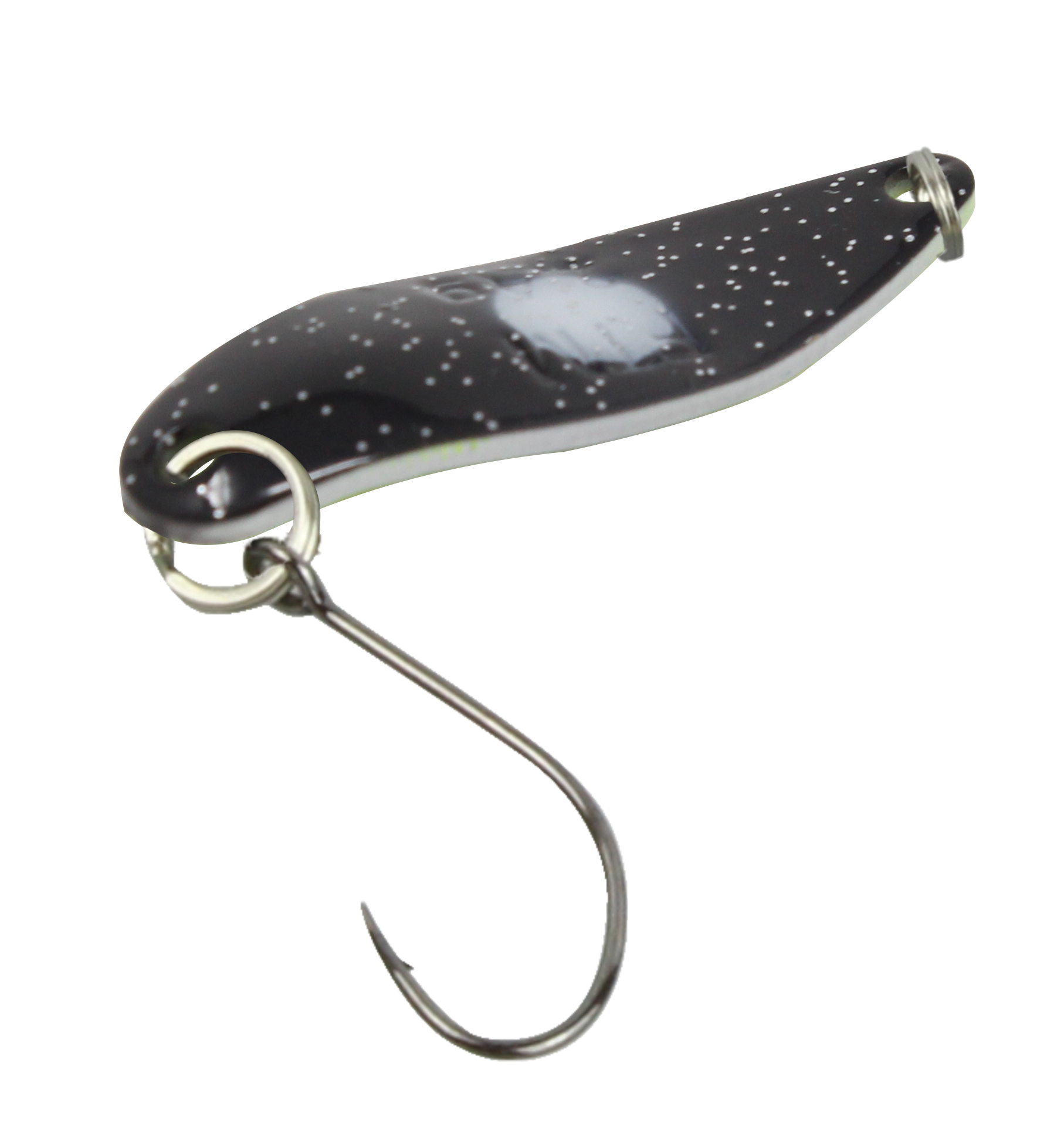 Spoon Hammer 3,2 g neon gelb lumi / schwarz m. Glitter lumi