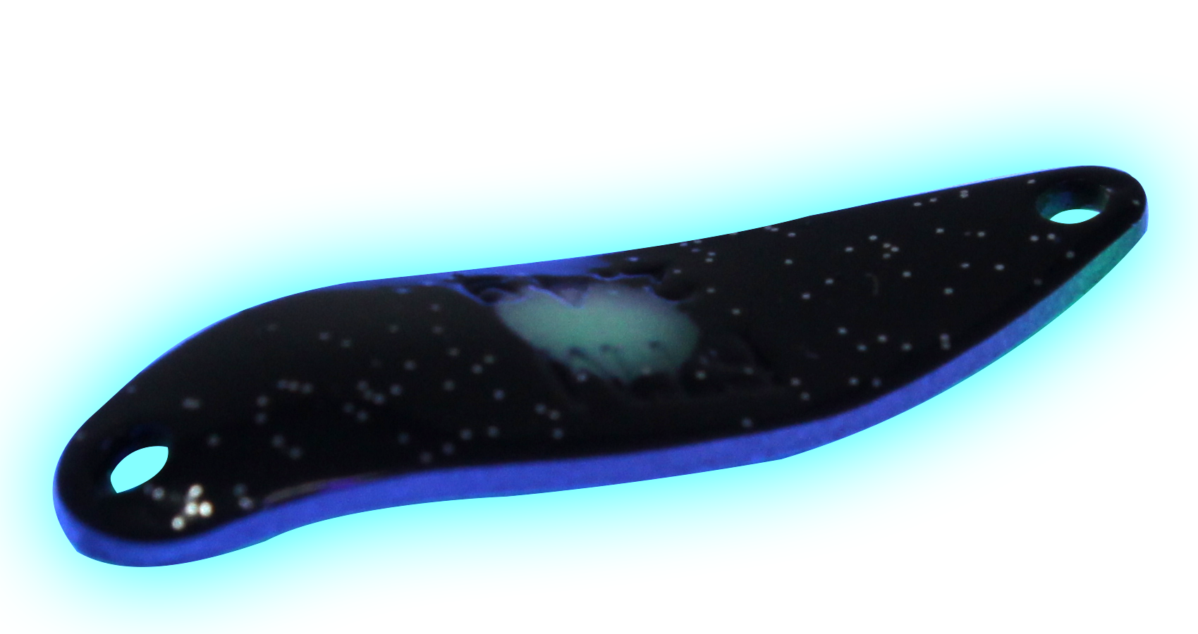 Spoon Hammer 3,2 g neon gelb lumi / schwarz m. Glitter lumi