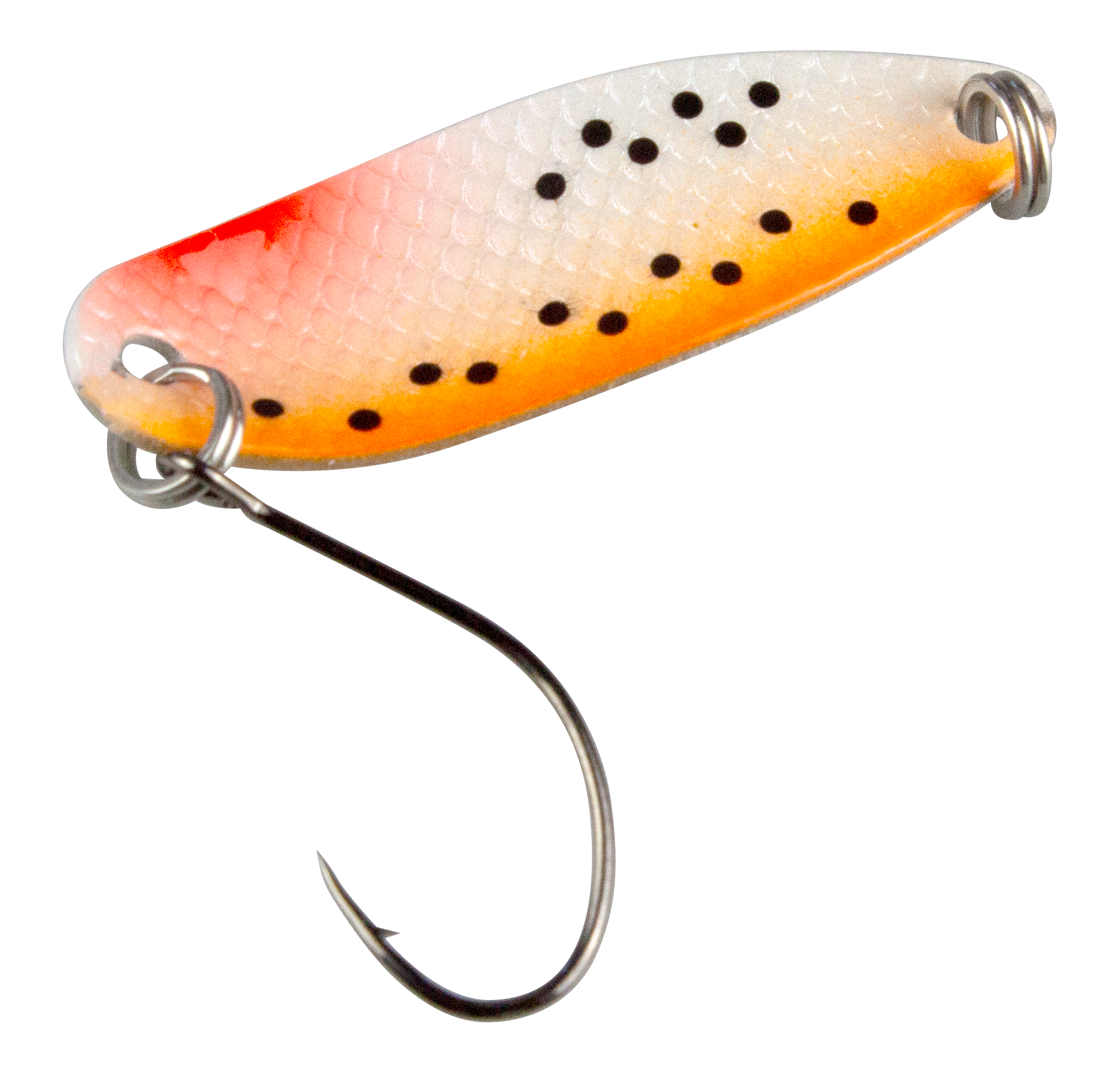 Spoon Hammer 2,4 g salmon orange white UV / white