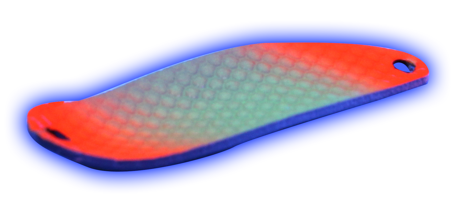 Spoon Hammer 2,4 g neon orange lumi / schwarz m. Glitter lumi