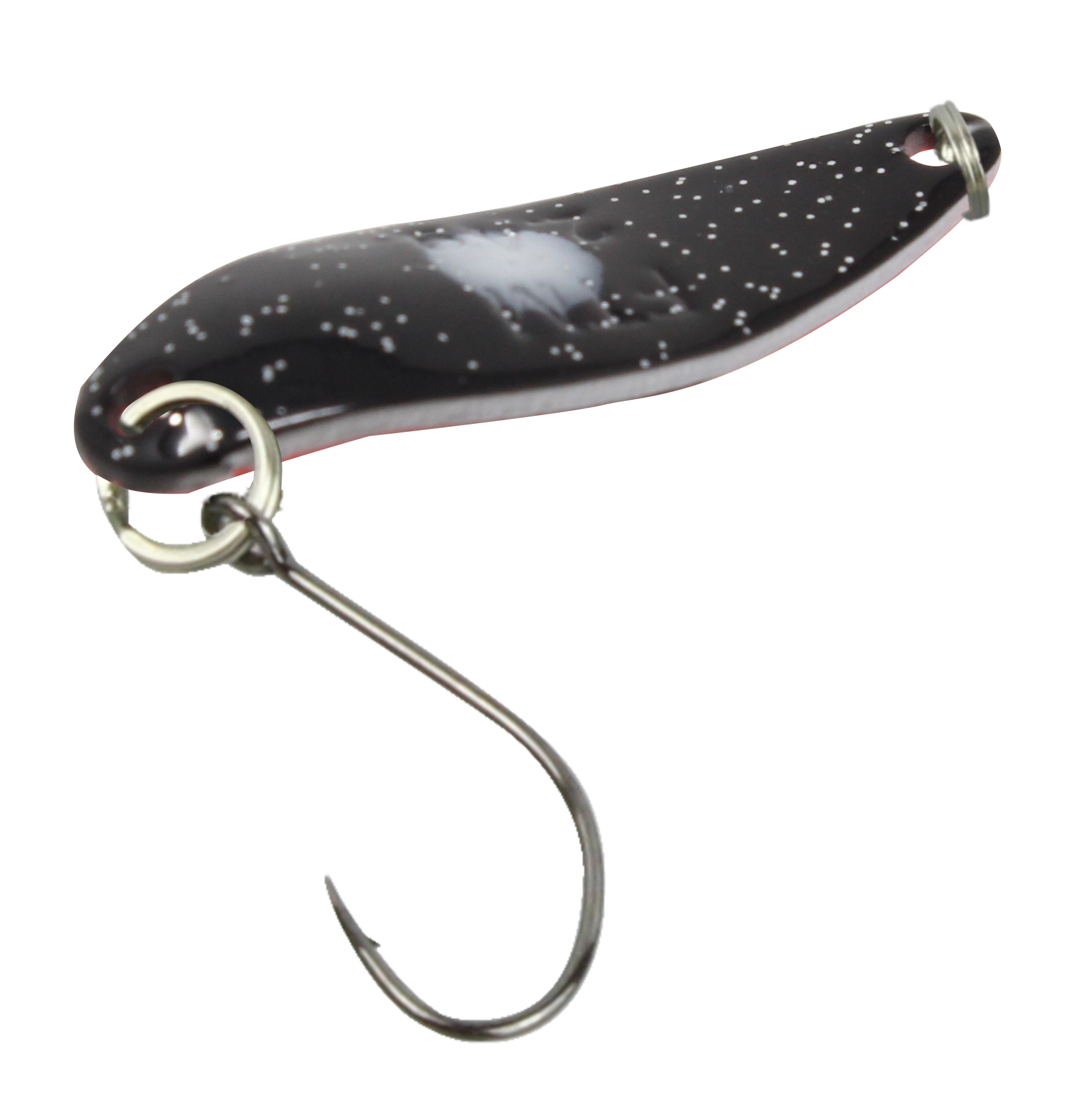 Spoon Hammer 2,4 g neon orange lumi / schwarz m. Glitter lumi