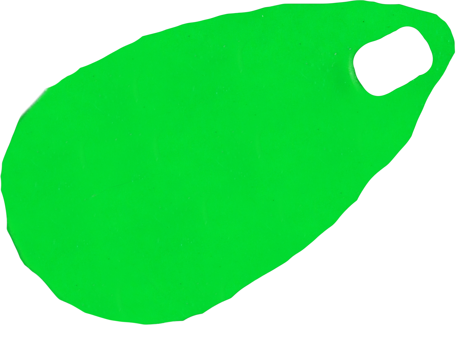 Forellen Blinker 2,5 g schwarz / grün