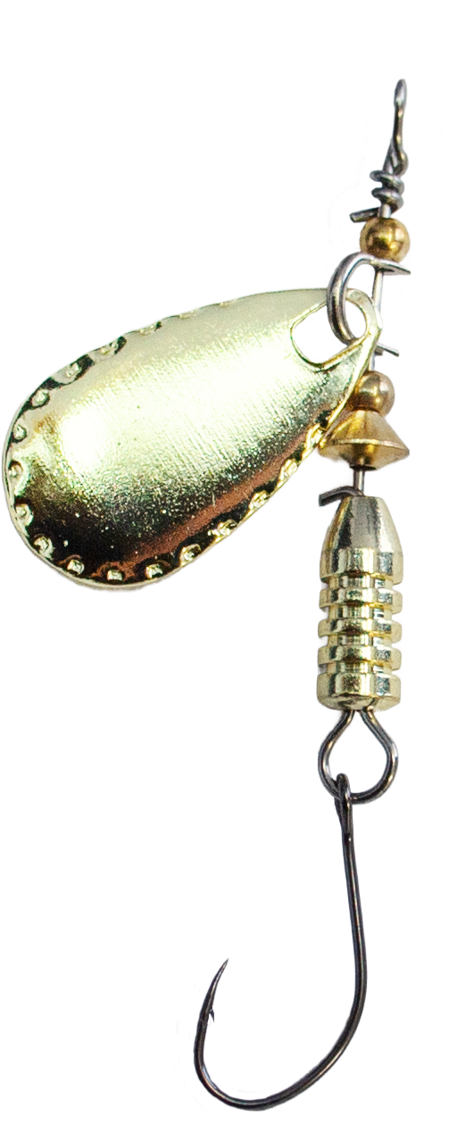 Forellen Blinker 4,0 g Gold