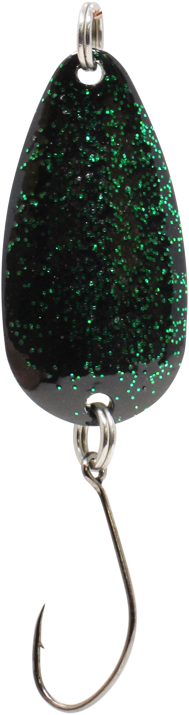 Spoon Bee 3,7 g schwarz grüner Glitter / grün goldener Glitter