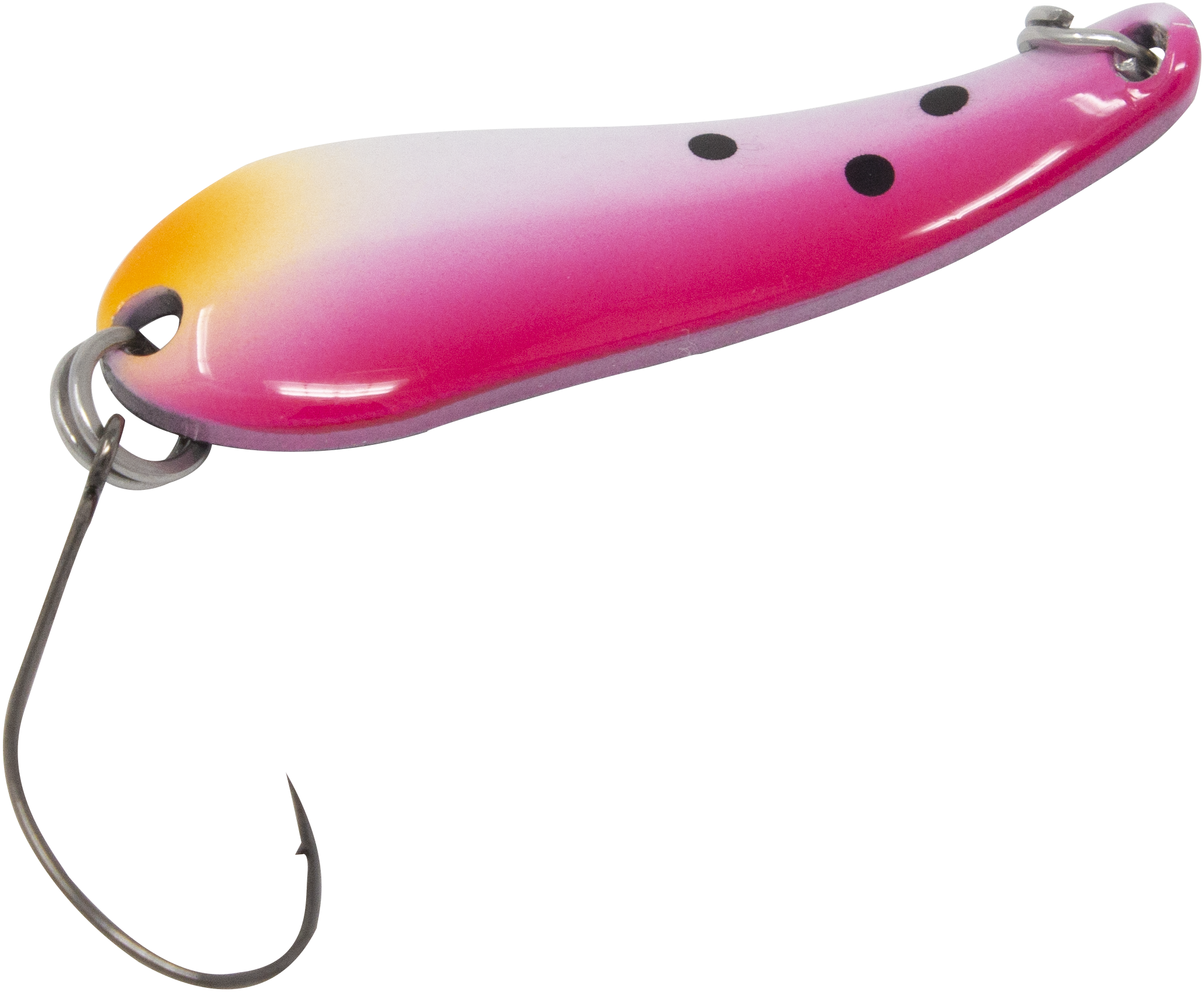 Spoon Bomb 4,0 g pink-weiß / schwarz Ausverkauft