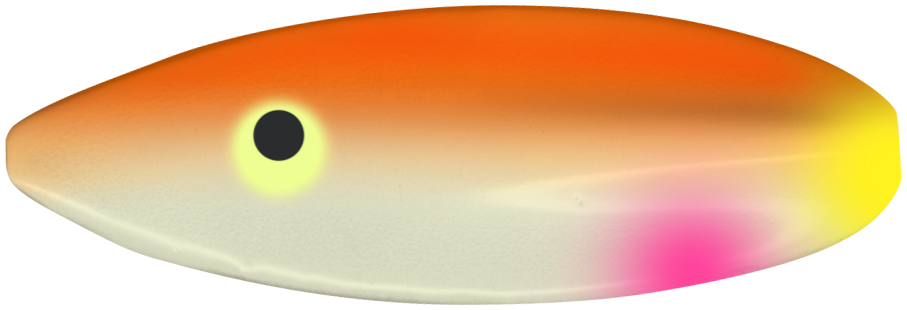 Spoon Wob 3,2 g olive-neon grün / neon orange