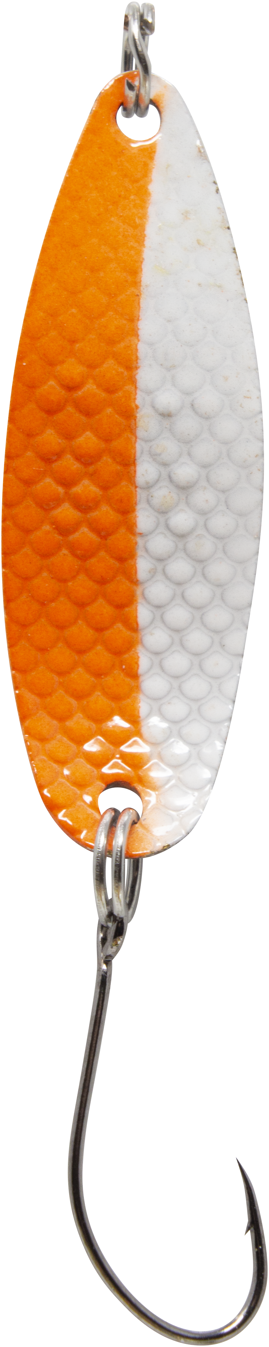 Spoon Hammer 2,4 g orange-weiß / schwarz grüner Punkt