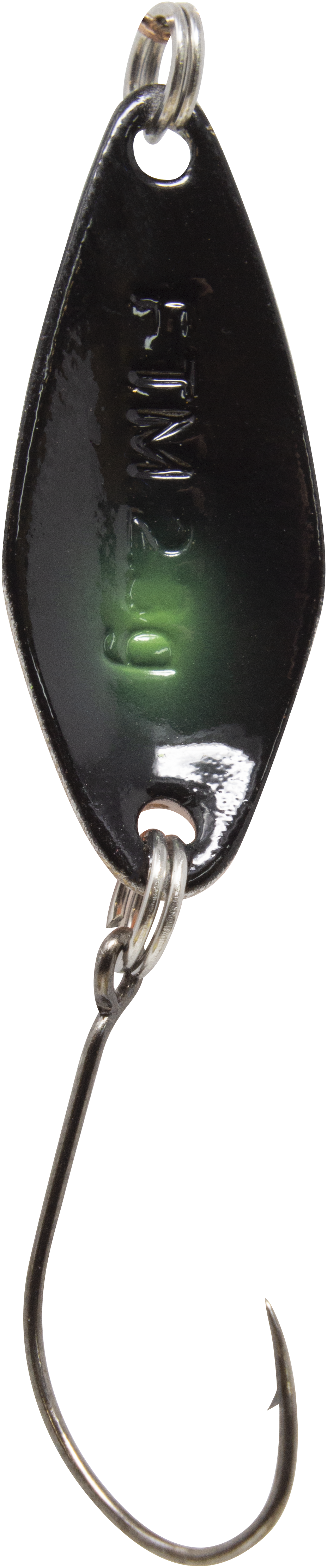 Spoon Tremo 2,3 g weiß-gelb-orange / schwarz grüner Punkt