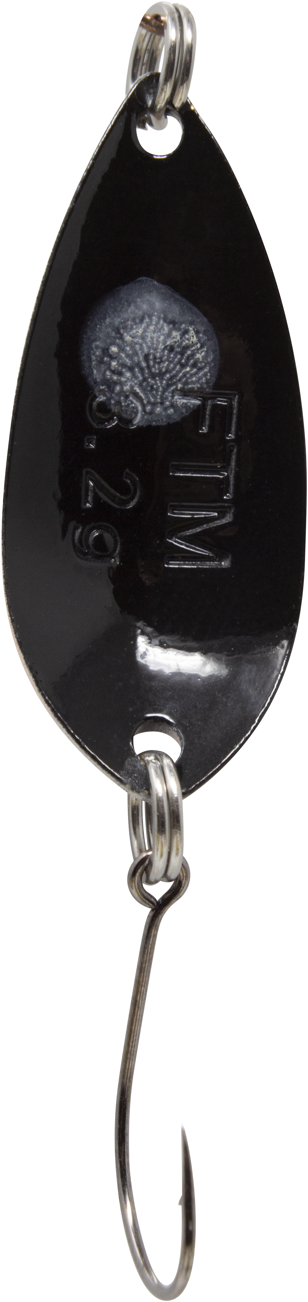 Spoon Salza 3,2 g weiß-orange / schwarz weißer Punkt