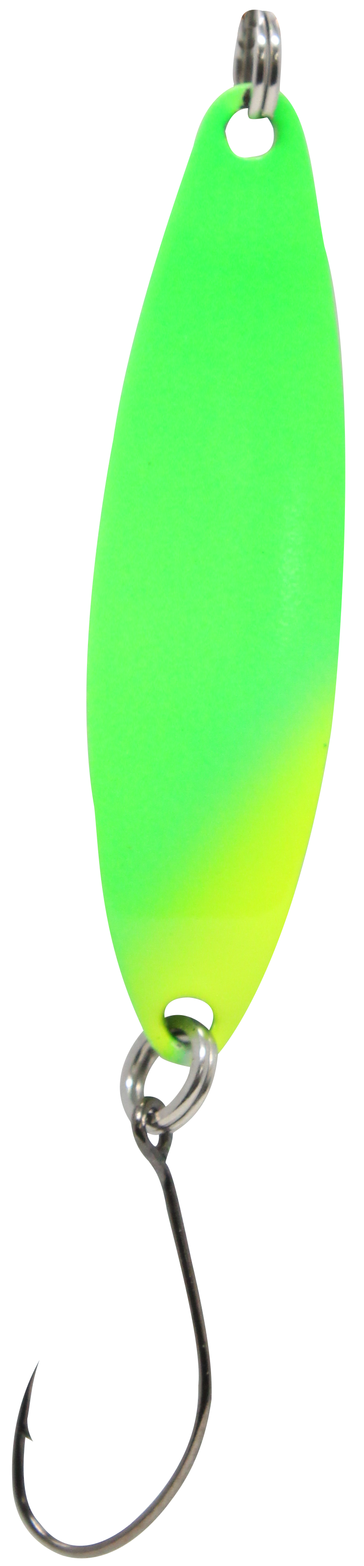 Spoon Heavy 5 g green / yellow / green plated