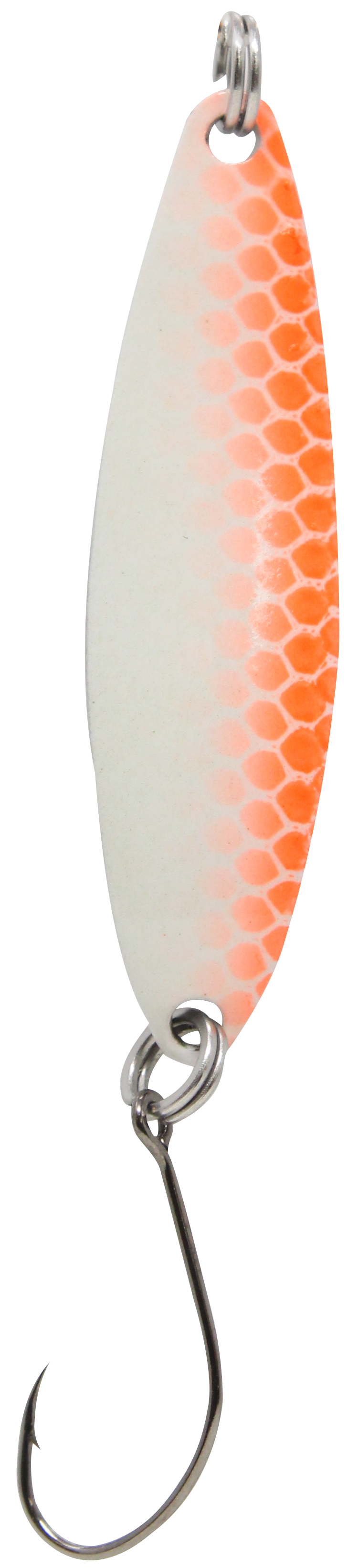 Spoon Heavy 5 g orange / lumi / black with dots