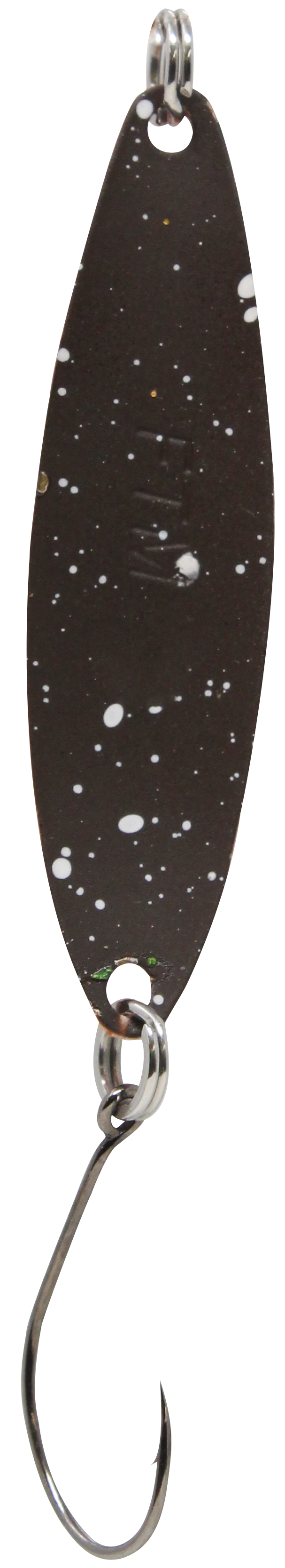 Spoon Heavy 6,5 g copper with gold dots / black with white dots
