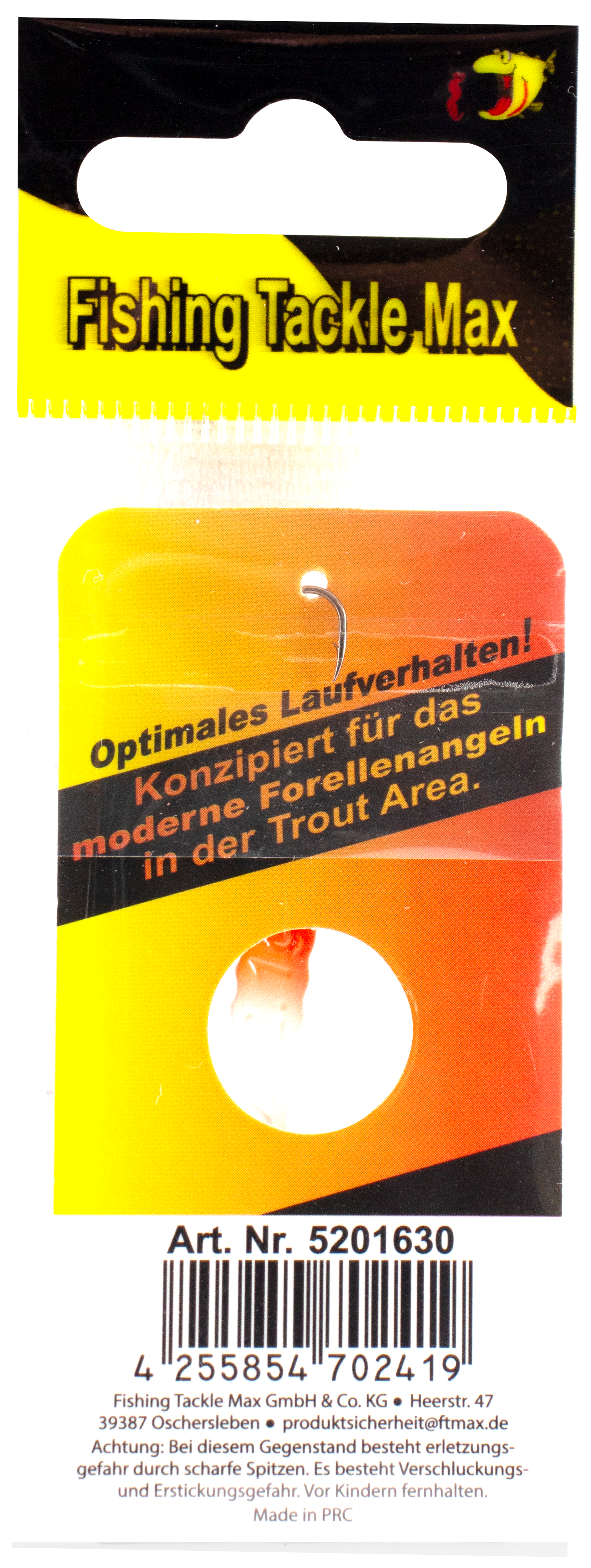 Spoon Curl Kong slim 2,1 g neonorange / weiß