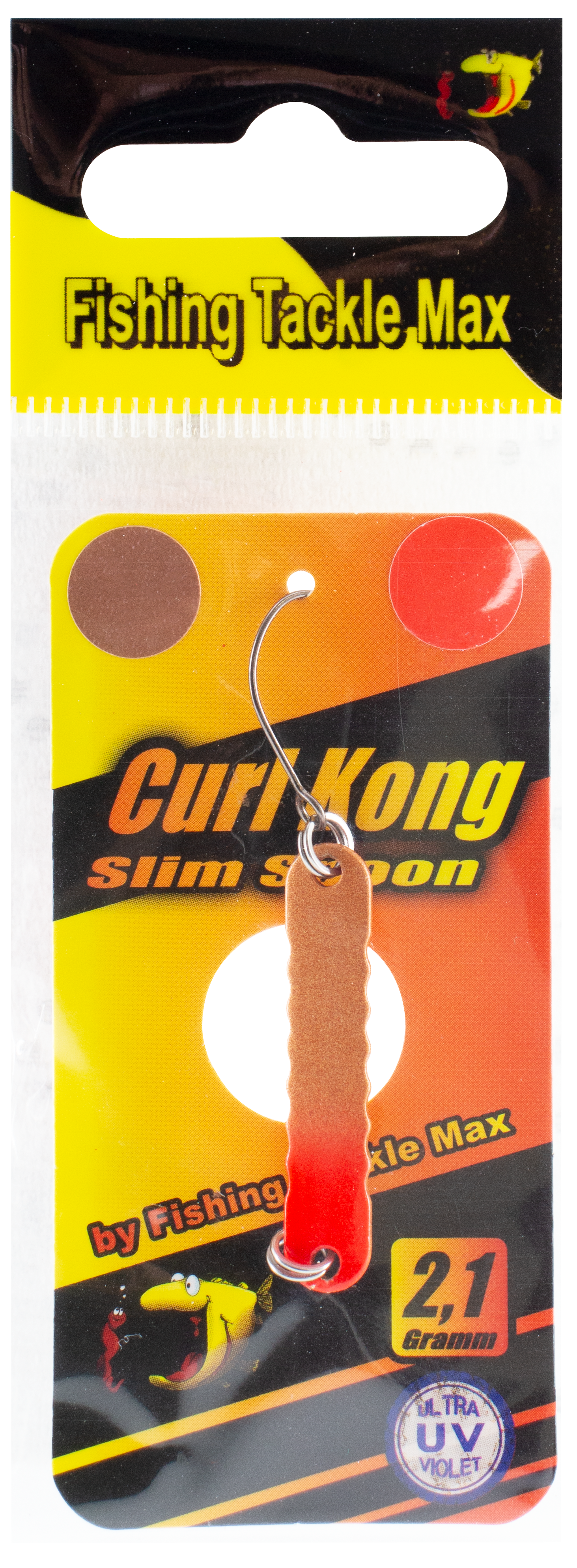 Spoon Curl Kong slim 2,1 g kupfer / rot