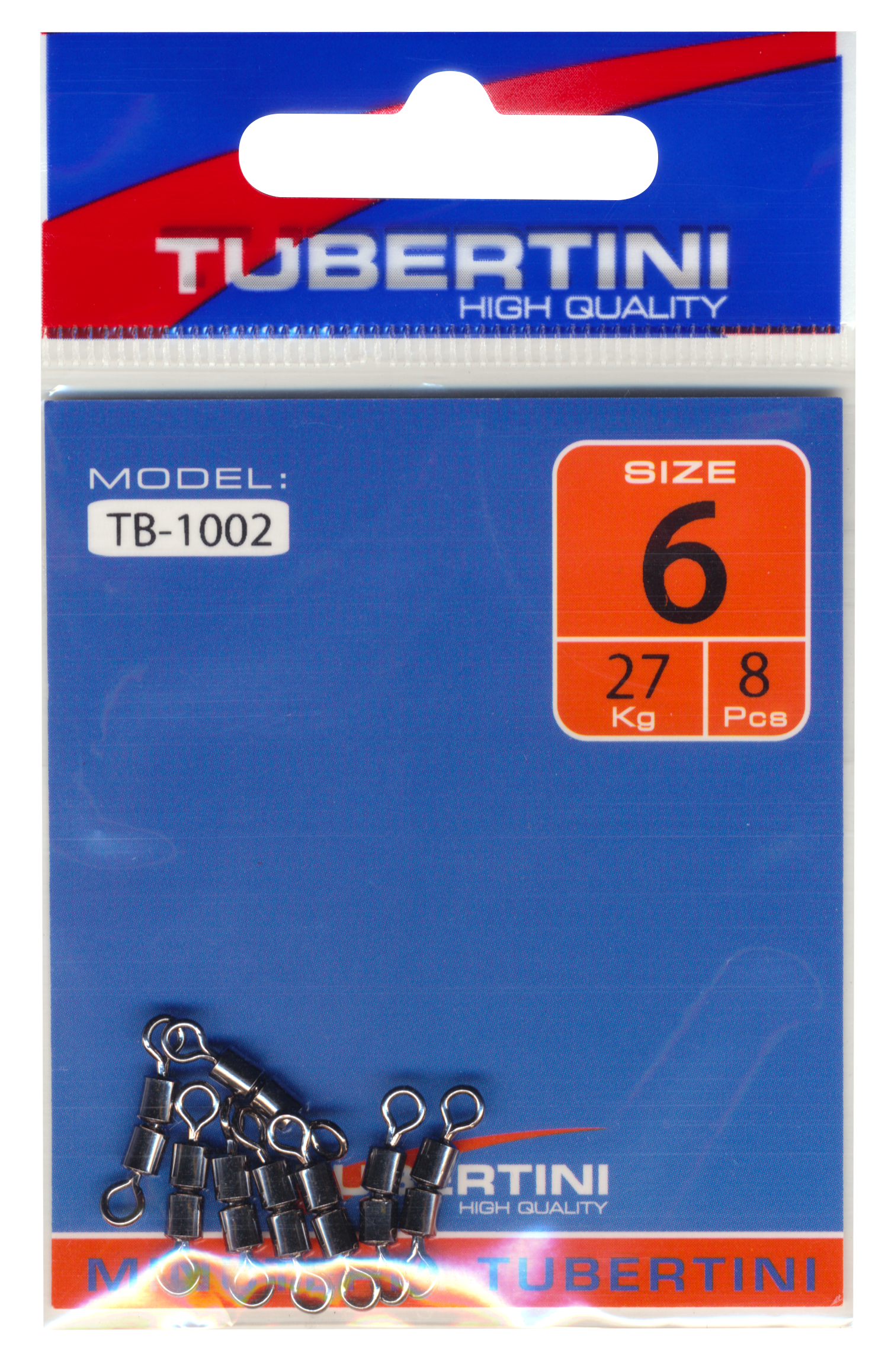 Wirbel doppelt TB-1002  Gr. 06 Inh. 8 Stk.