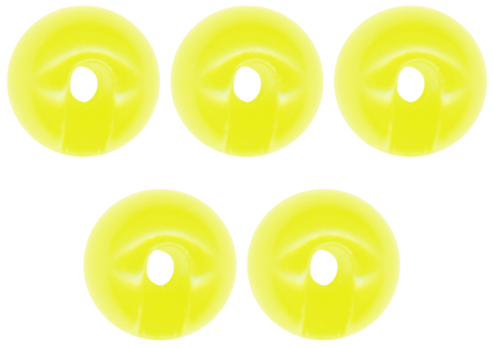 Tungsten Perle Omura geschlitzt Ø 2,8 mm chartreuse