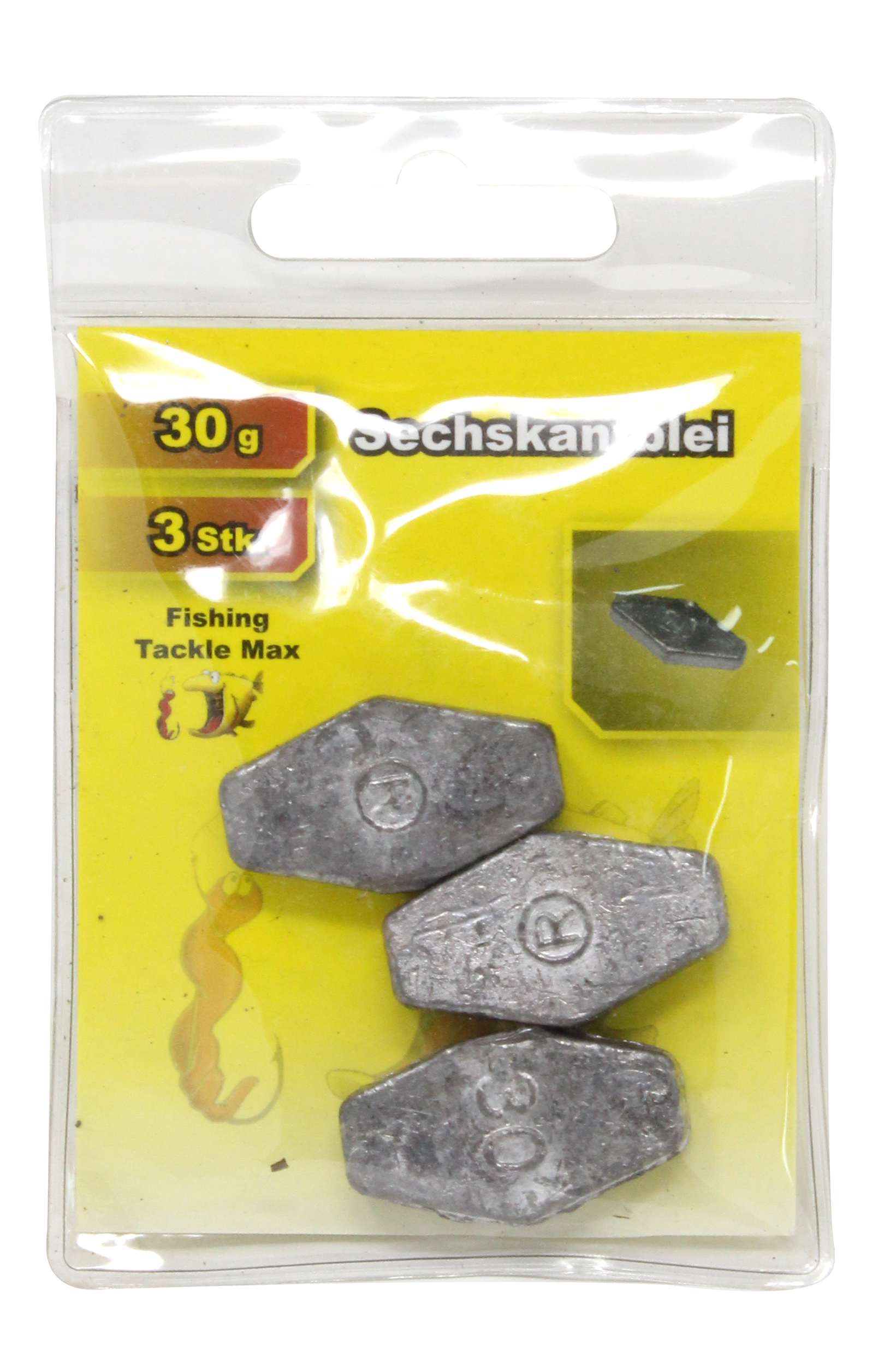 Sechskantblei 20 g Inh. 4 Stk.