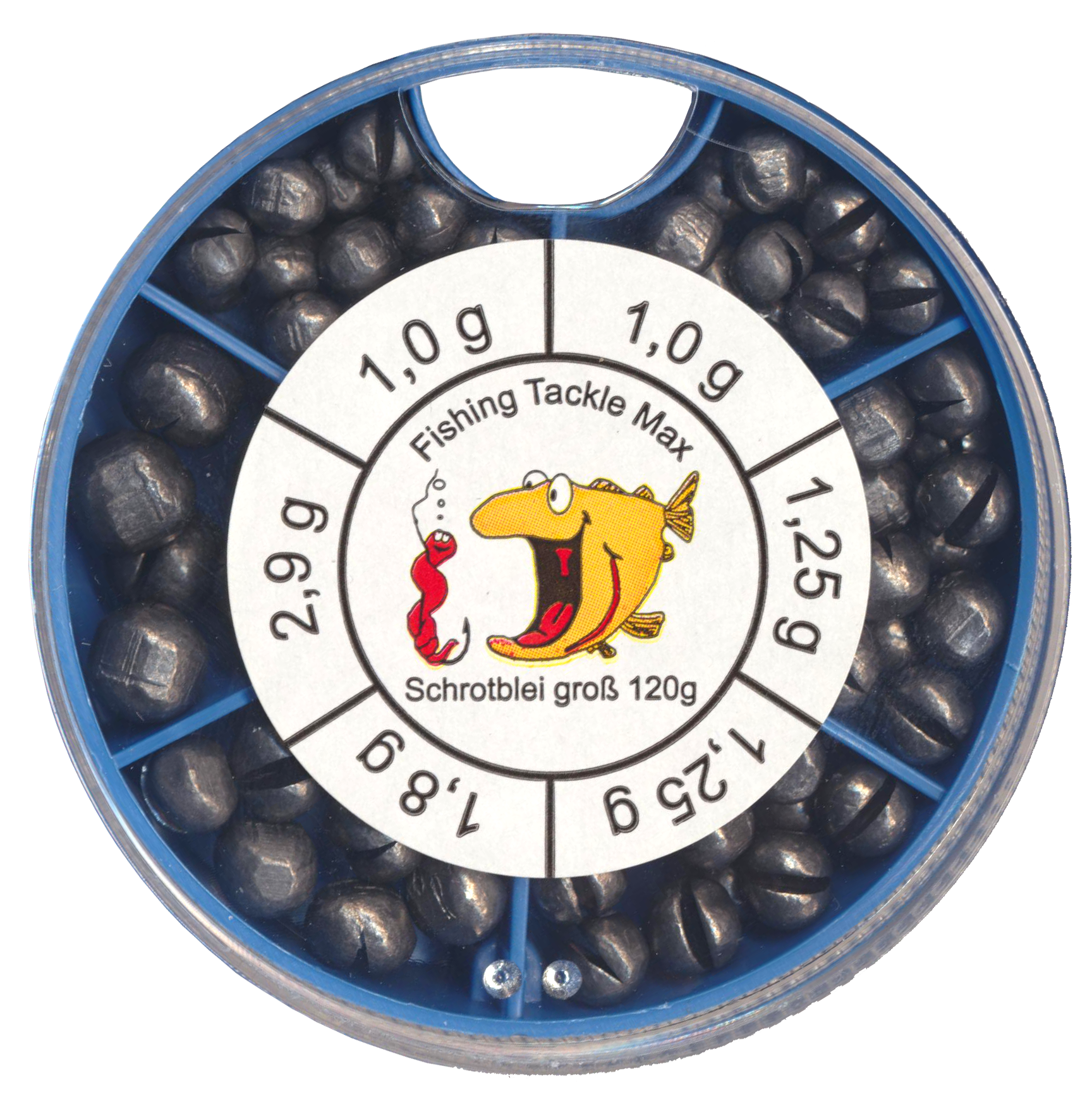 Schrotblei grob 120 g VE = 10 Stk.