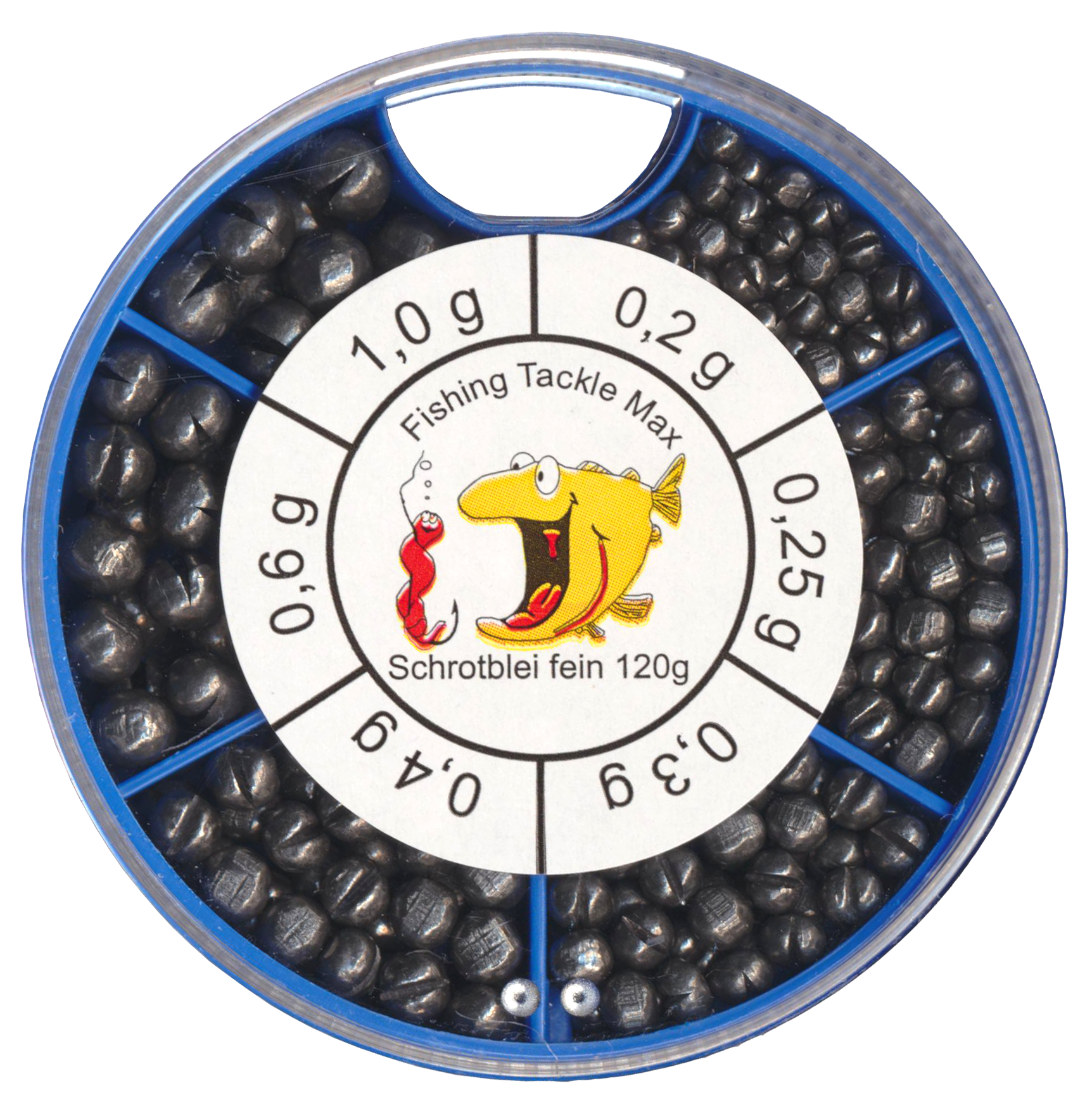 Schrotblei fein 120 g VE = 10 Stk.