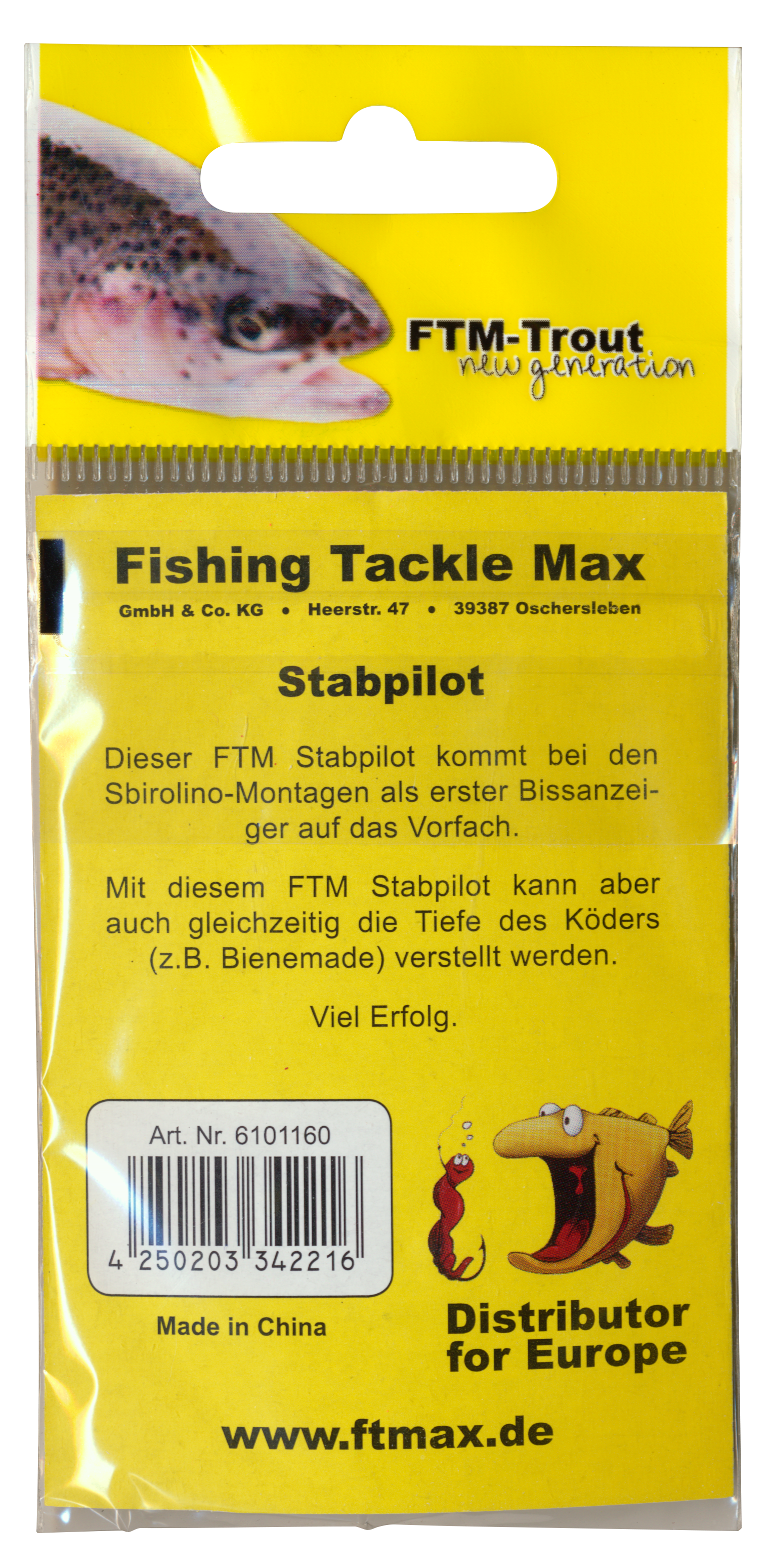 Stab-Pilot 8 mm rot Inh. 6 Stk.