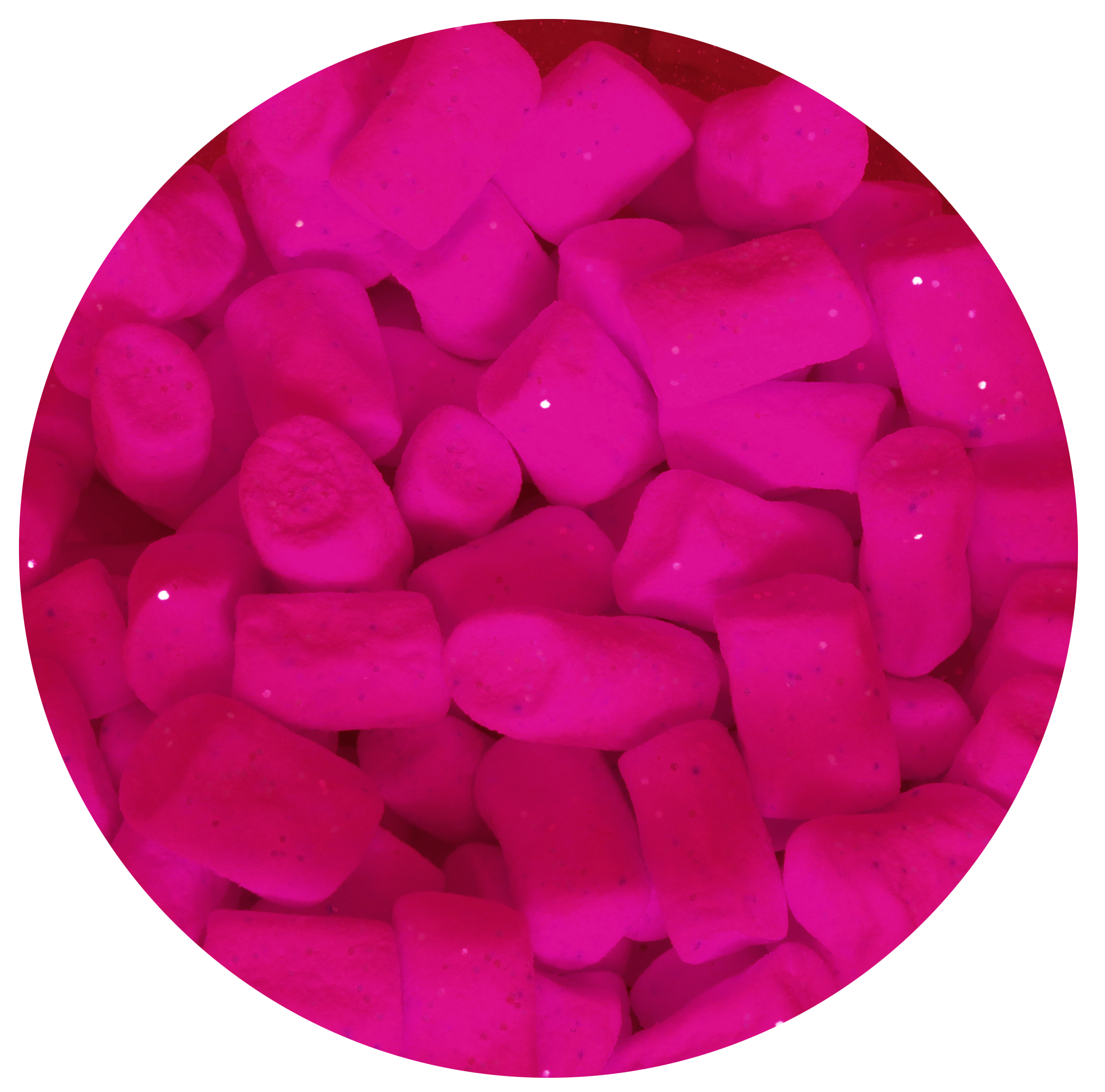 Marshmallow Knoblauch Mini schwimmend 35 g Pink