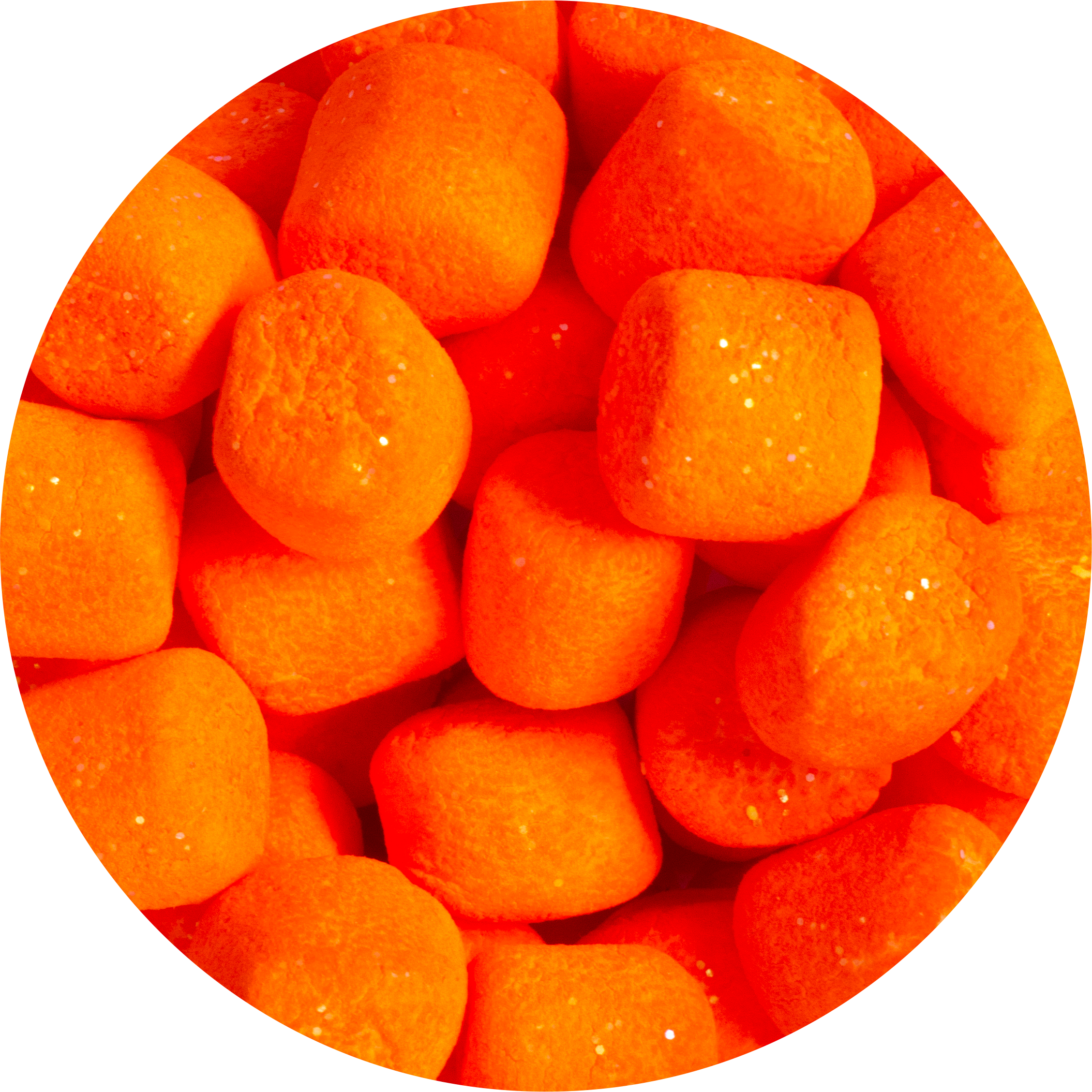 Marshmallow Käse schwimmend 35 g Orange