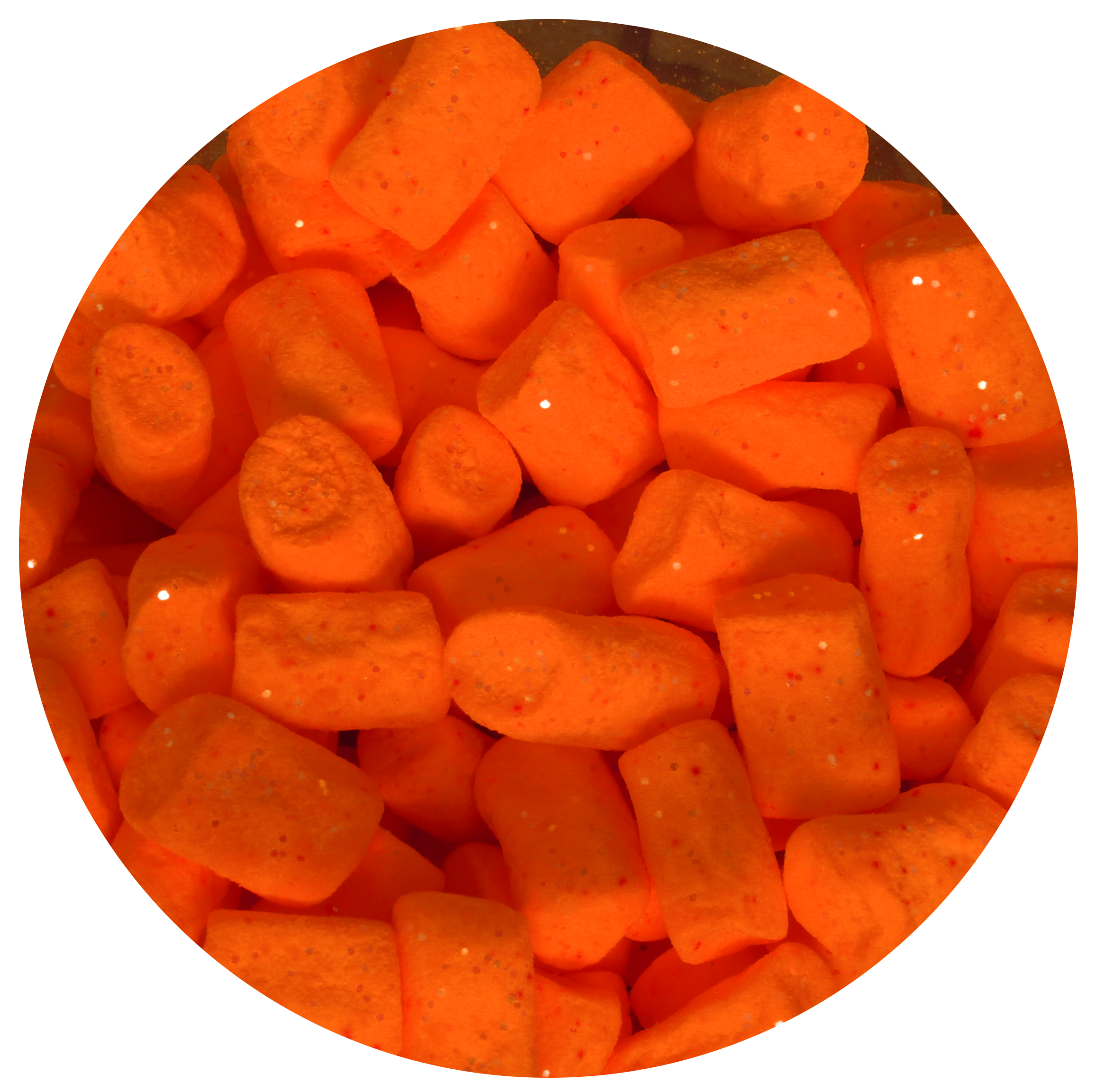 Marshmallow Käse Mini schwimmend 35 g Orange
