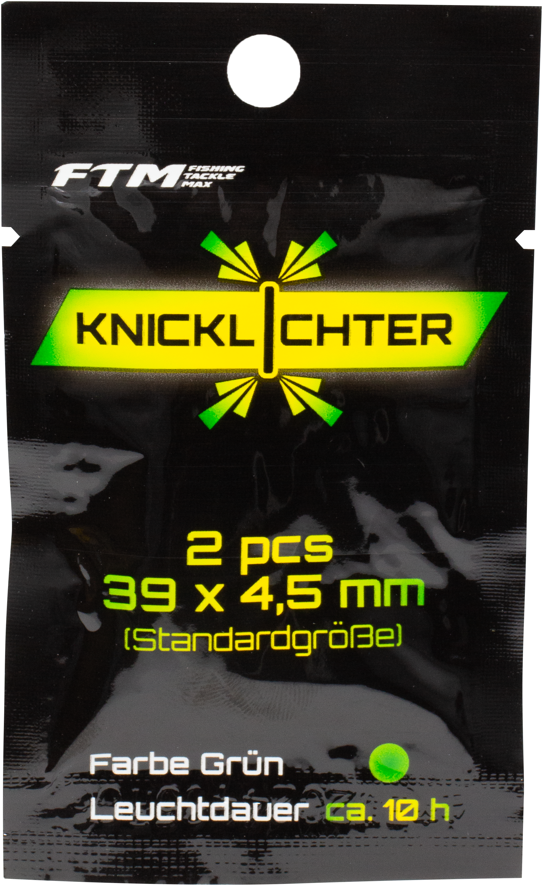 Knicklicht Standard 4,5 mm x 39 mm  Inh. 2 Stk. Neu