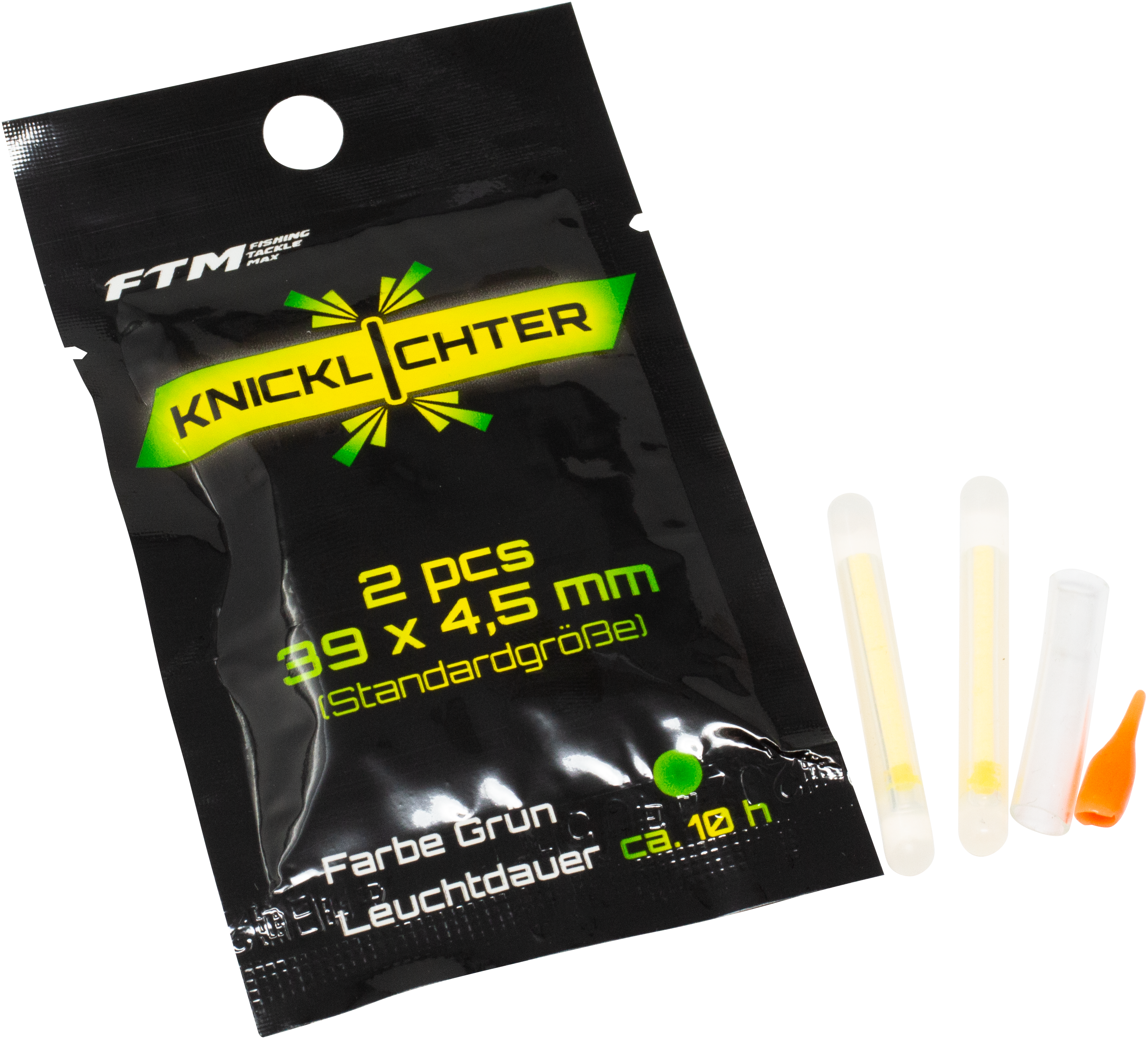 Knicklicht Standard 4,5 mm x 39 mm  Inh. 2 Stk. Neu