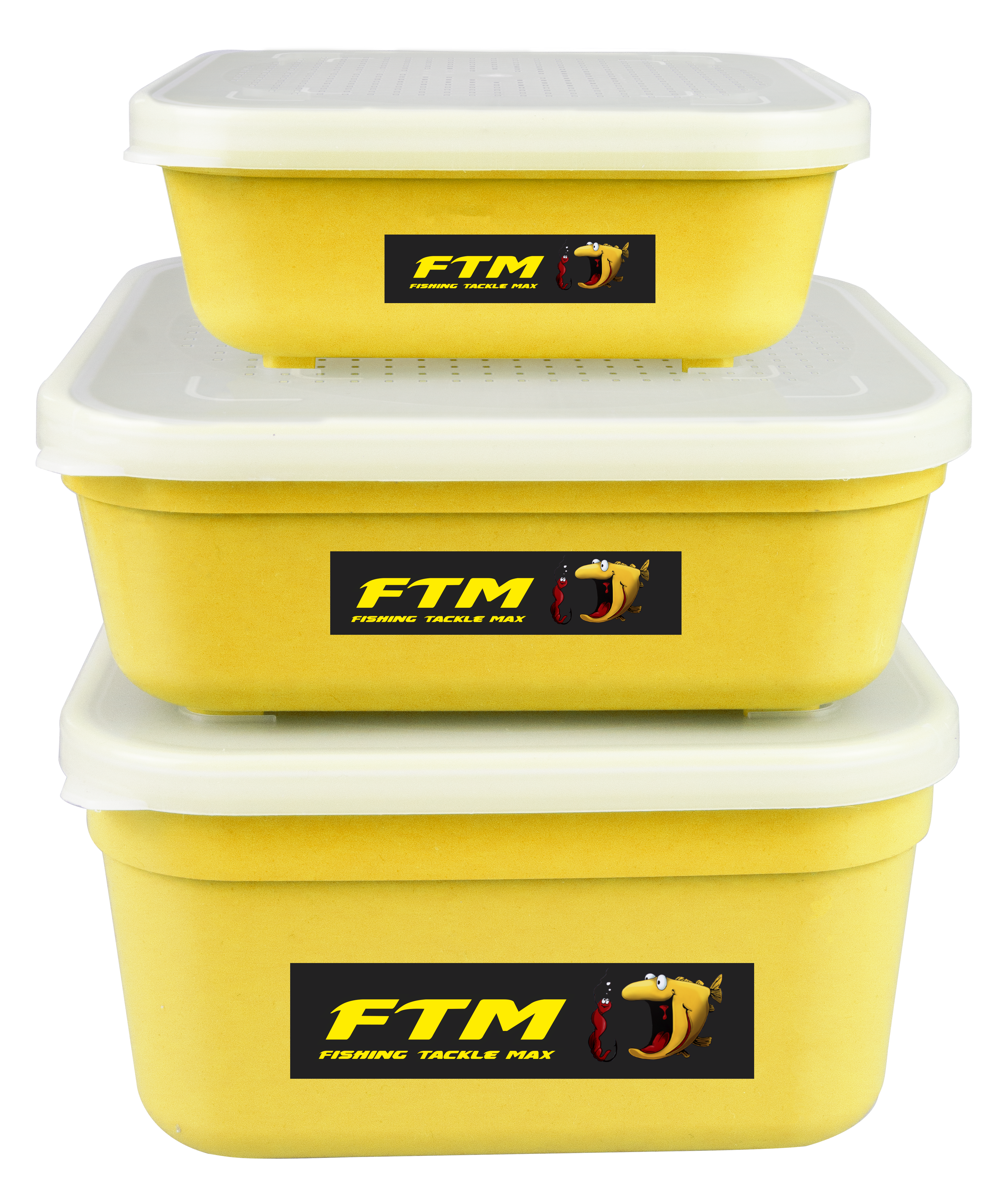 Baitbox FTM 1,0 l gelb