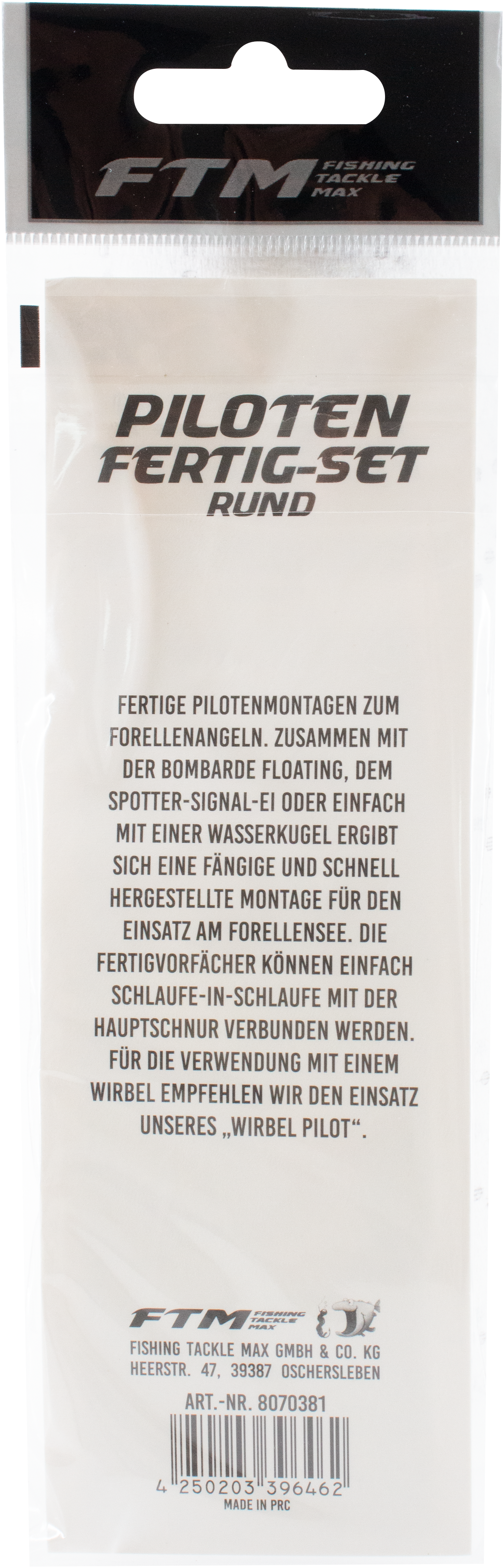Piloten-Fertig-Set rund