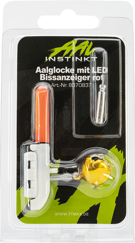 AAL INSTINKT Aalglocke mit LED Bissanzeiger rot