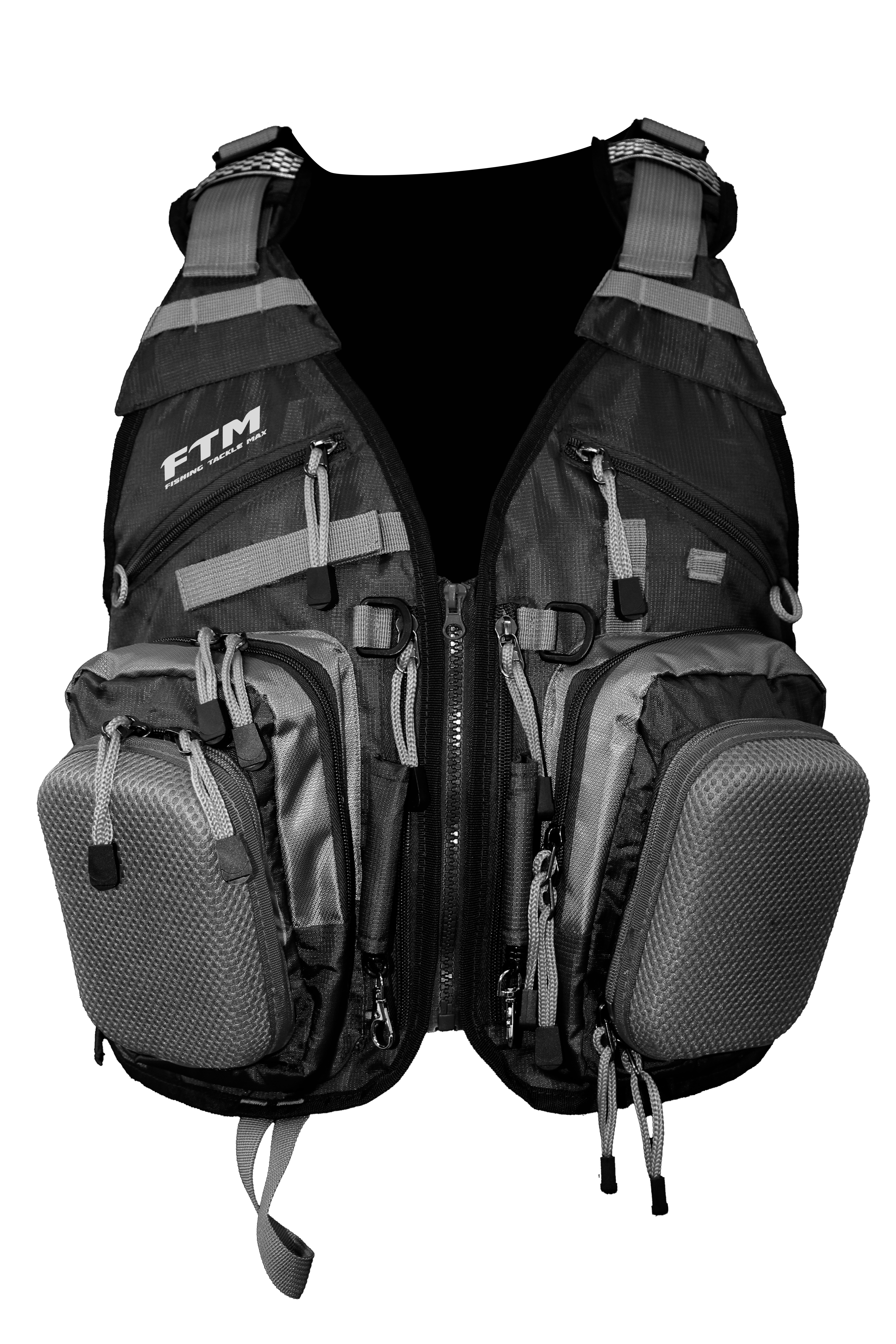 Angelweste mit Rucksack