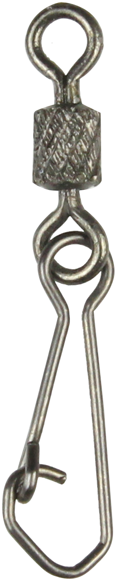 Tönnchenkarabiner m. Wirbel Gr. 6
