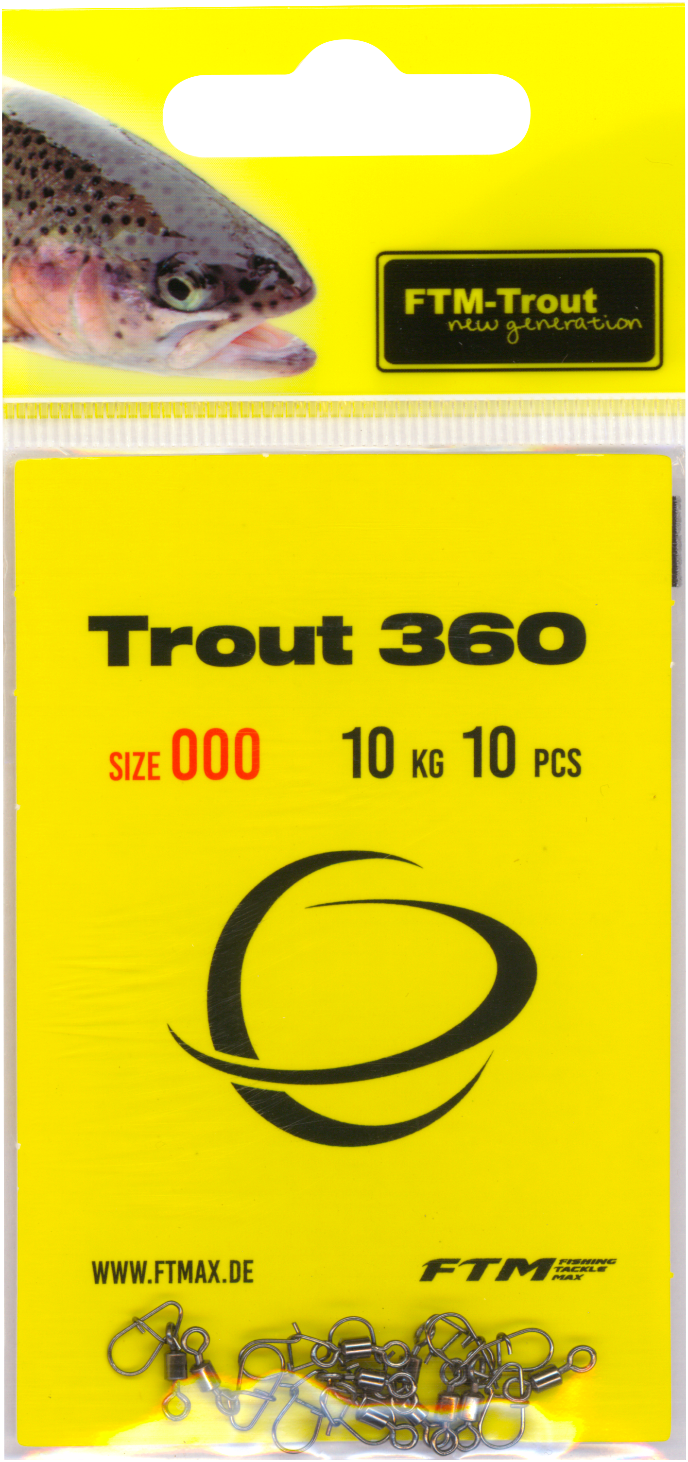 Trout 360 Gr. 000 Inh. 10 Stk.