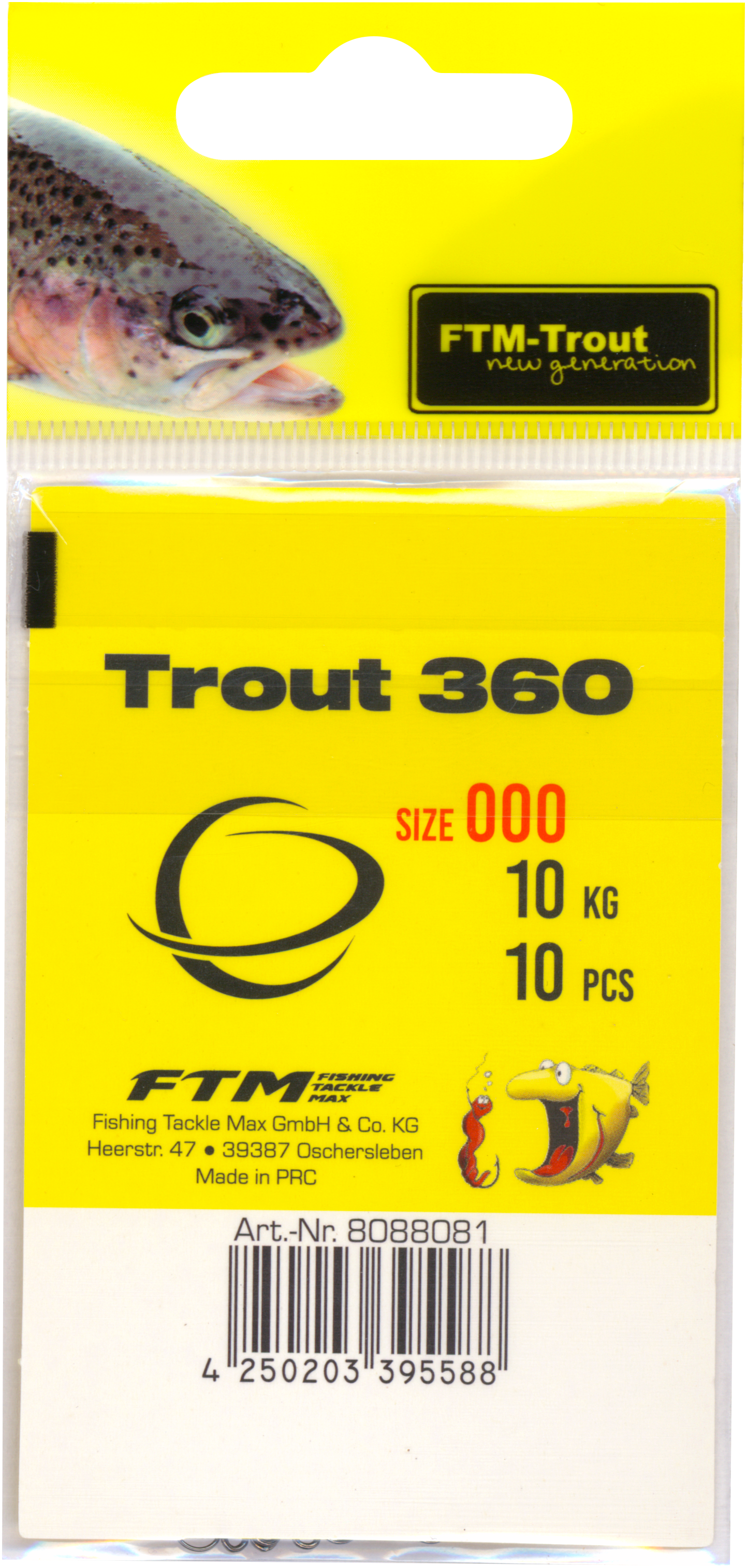 Trout 360 Gr. 000 Inh. 10 Stk.