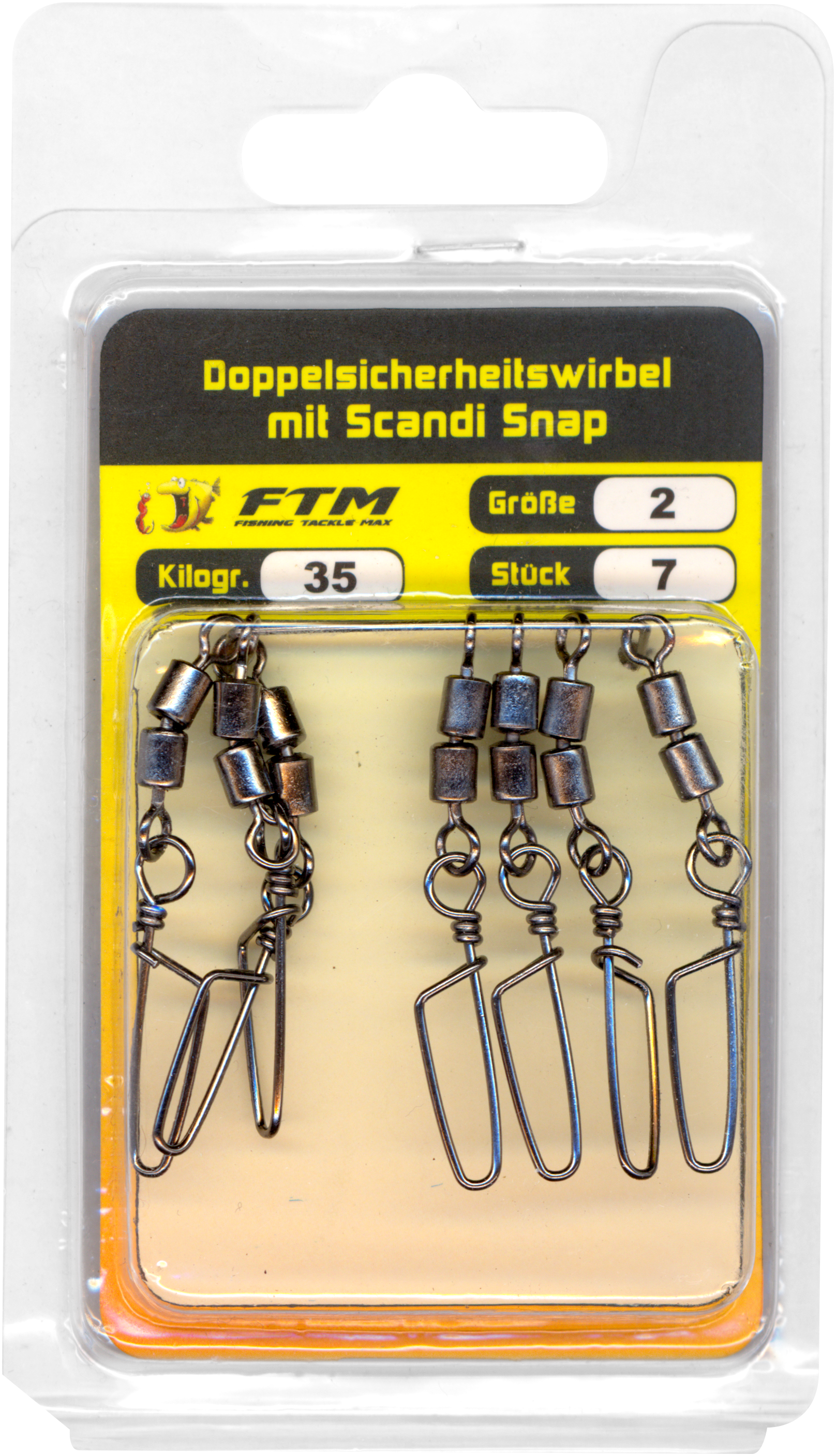 Doppelwirbel m. Scandi Snap Gr. 2