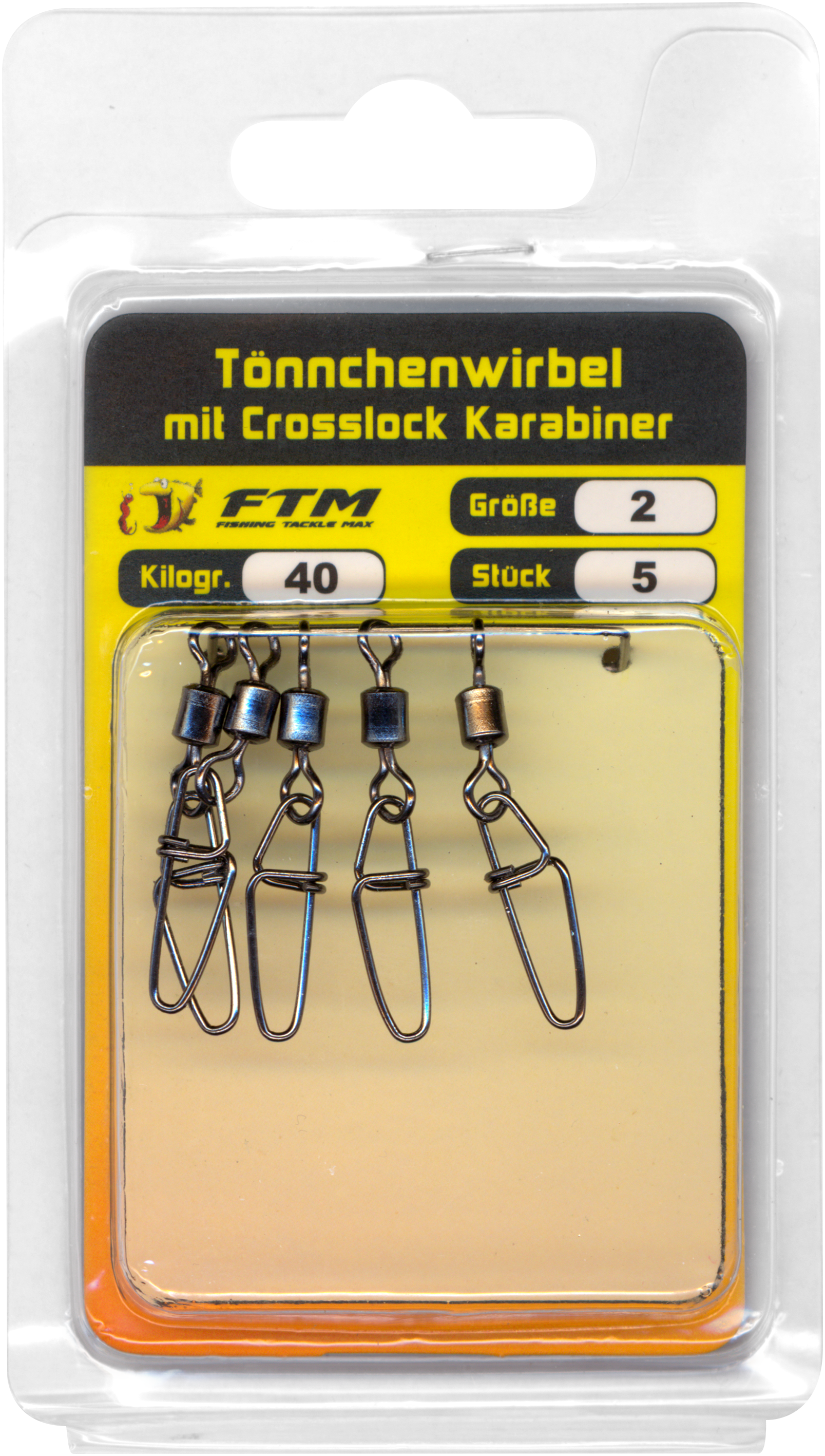 Tönnchenw. m. Crosslock-Karabiner Gr. 4