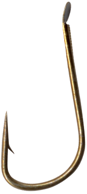 Haken geb. Brassen  14 Ø 0,12 mm Inh. 10 Stk.