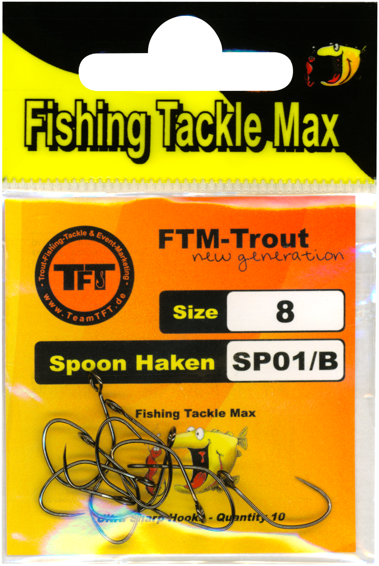 Haken lose Spoon SP01/B Gr. 8  Inh.10 Stk.