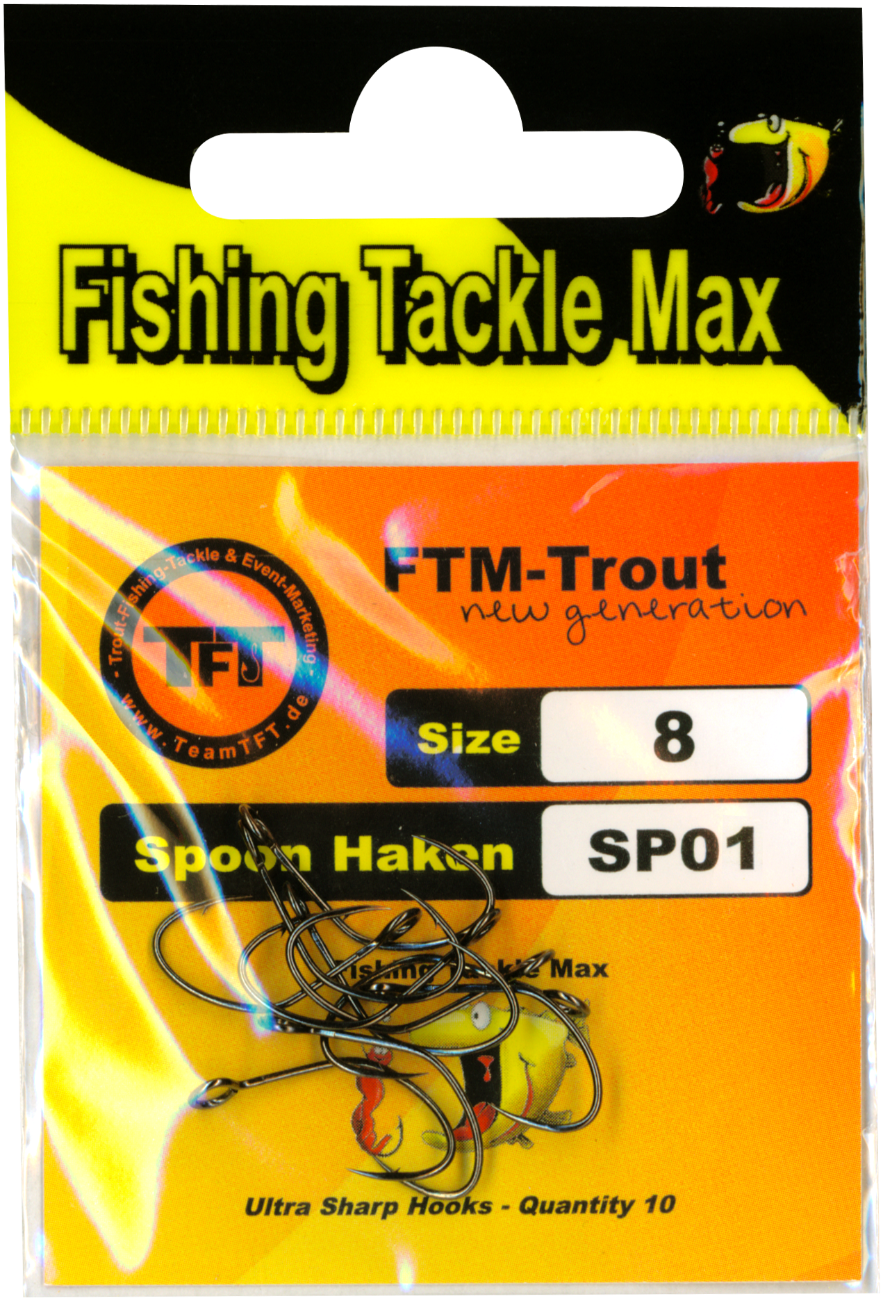Haken lose Spoon SP01   Gr. 8  Inh.10 Stk.
