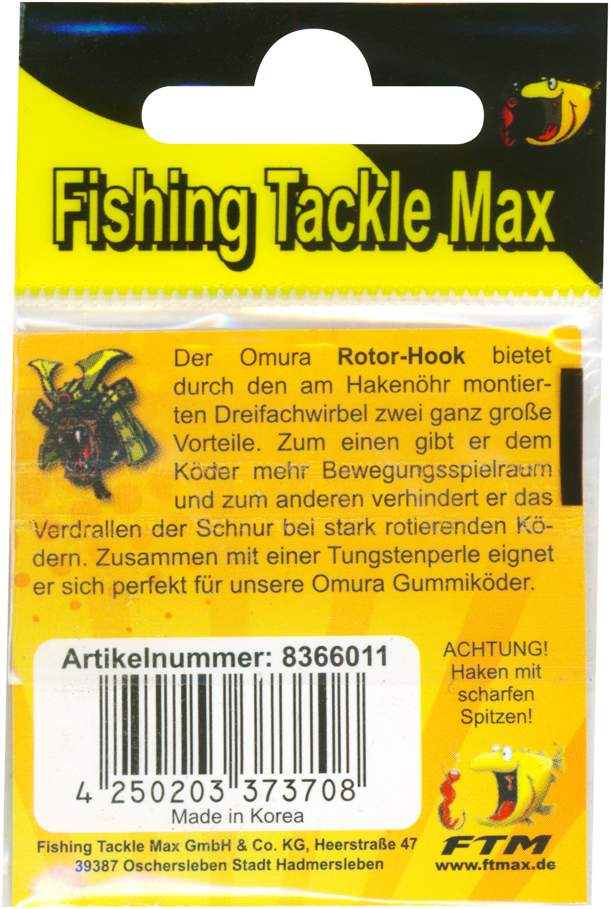 Haken Rotor-Hook Gr. 6
