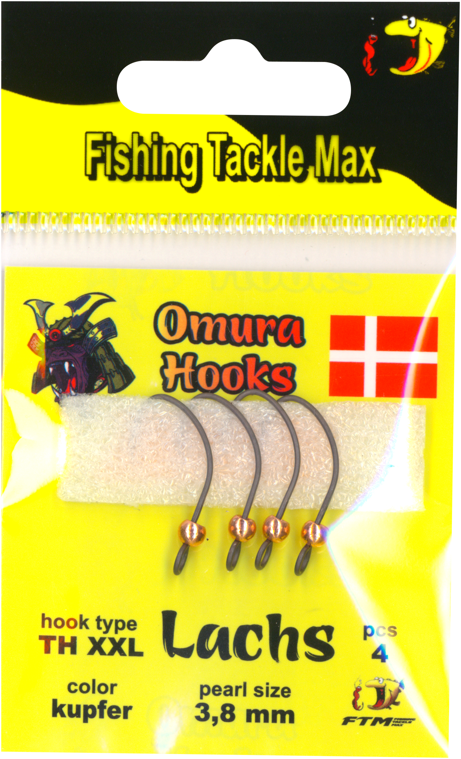 Omura Hook TH XXL kupfer 3,8 mm 0,59 g 4 Stk.