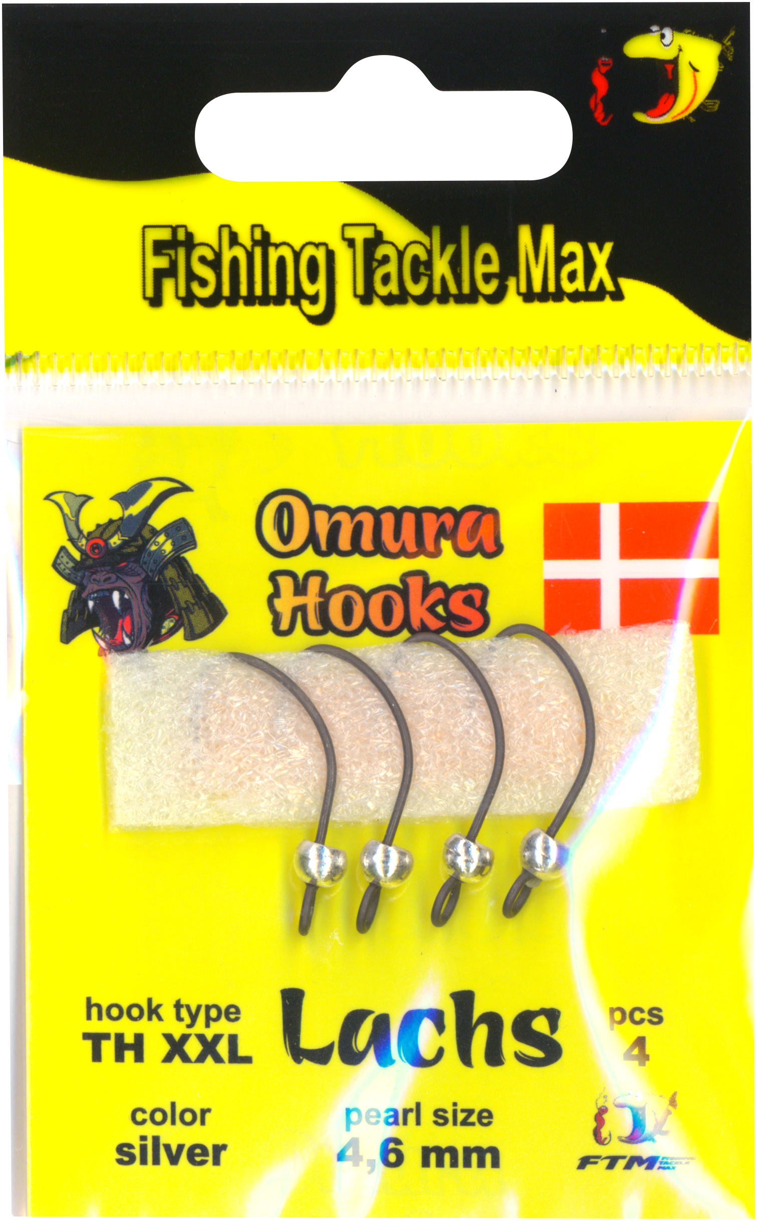 Omura Hook TH XXL silver 4,6 mm 0,82 g 4 Stk.