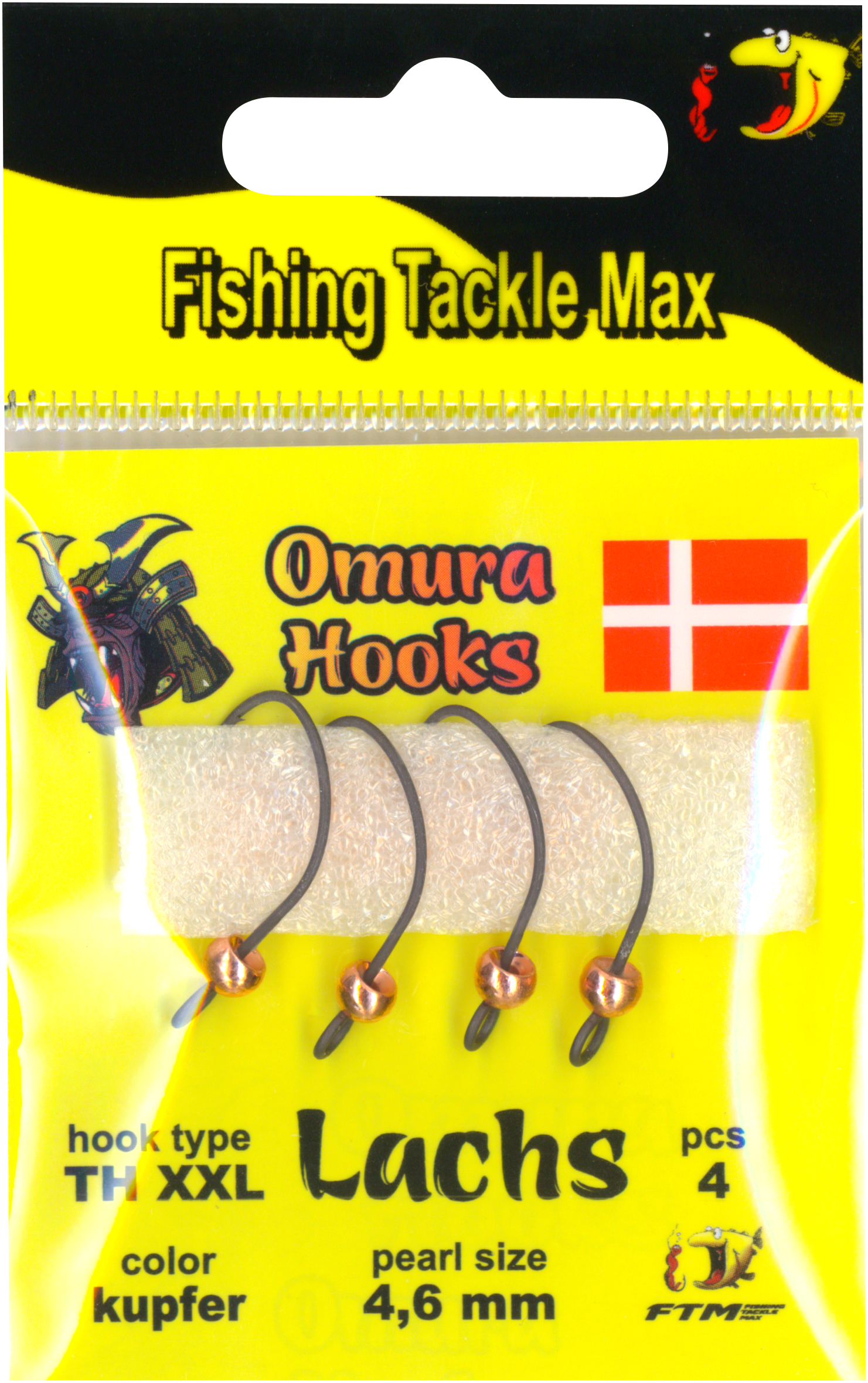Omura Hook TH XXL kupfer 4,6 mm 0,82 g 4 Stk.