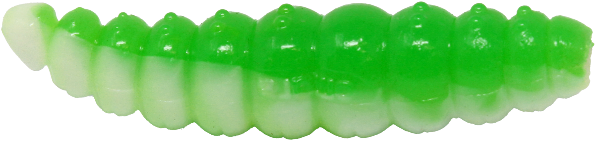 Omura Baits Larvy Käse 4,5 cm Hellgrün / Weiß
