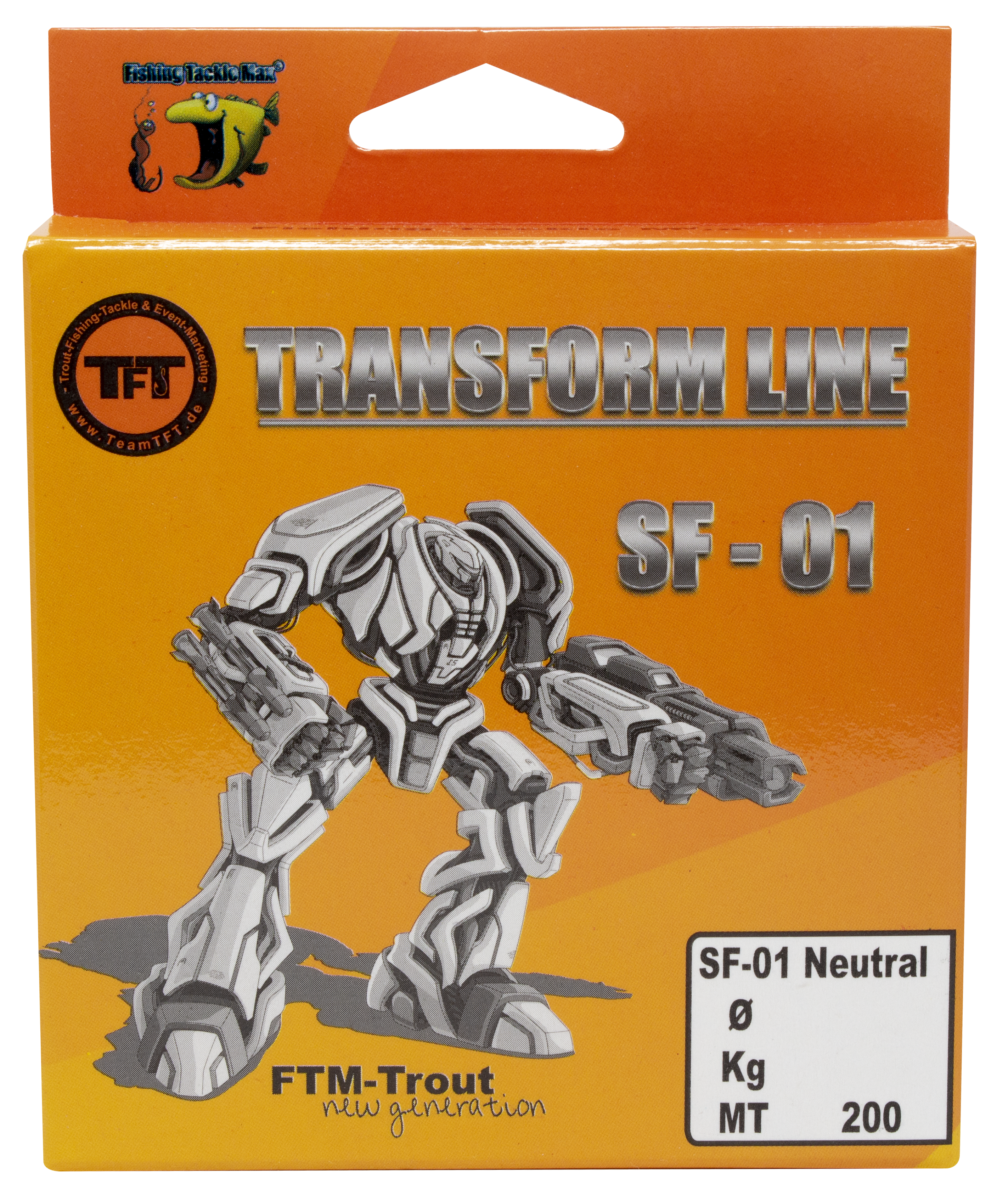 Transform Line Fluo clear Ø 0,18 mm 200m